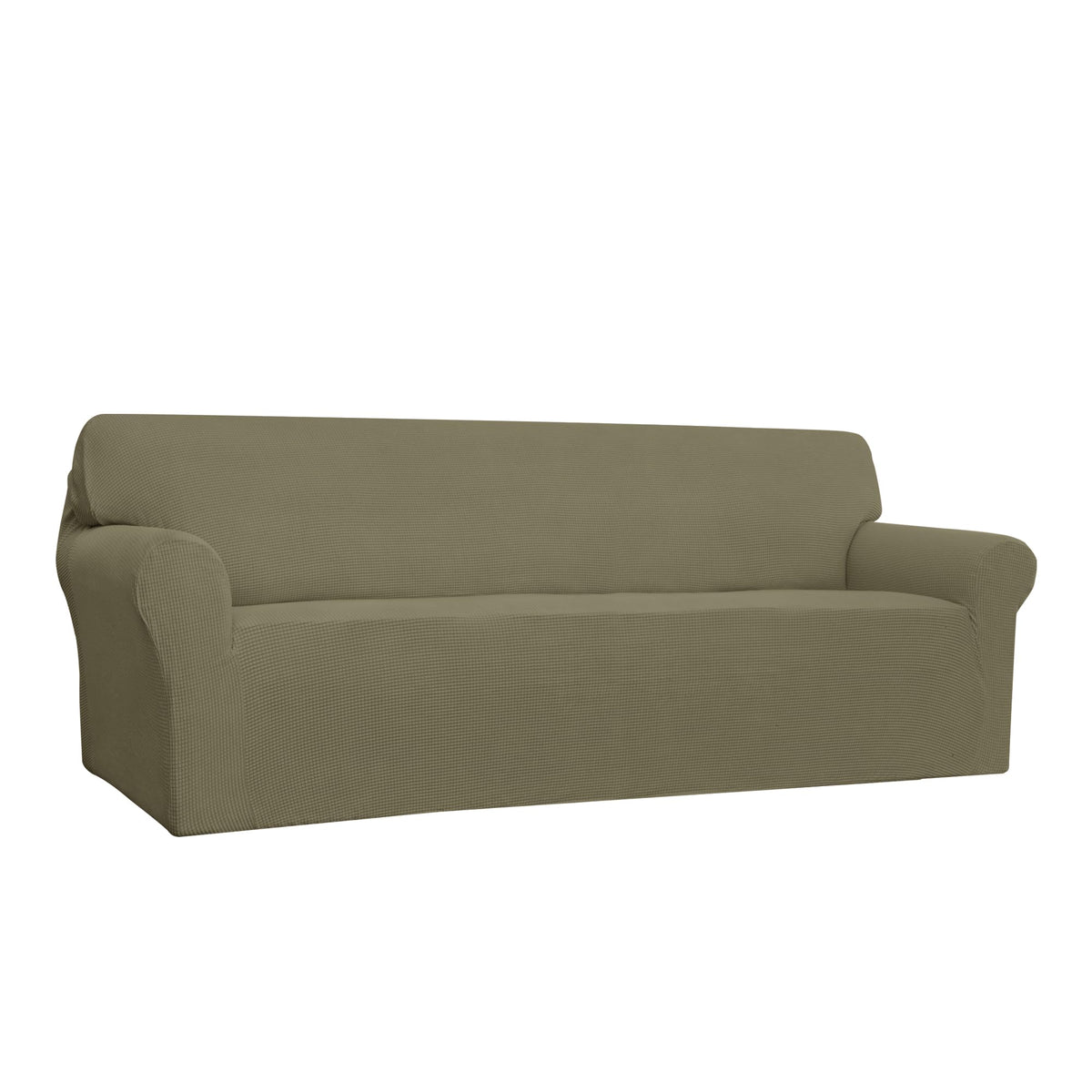 Easy-Going Stretch Couch Covers for Sofa Washable Large Black