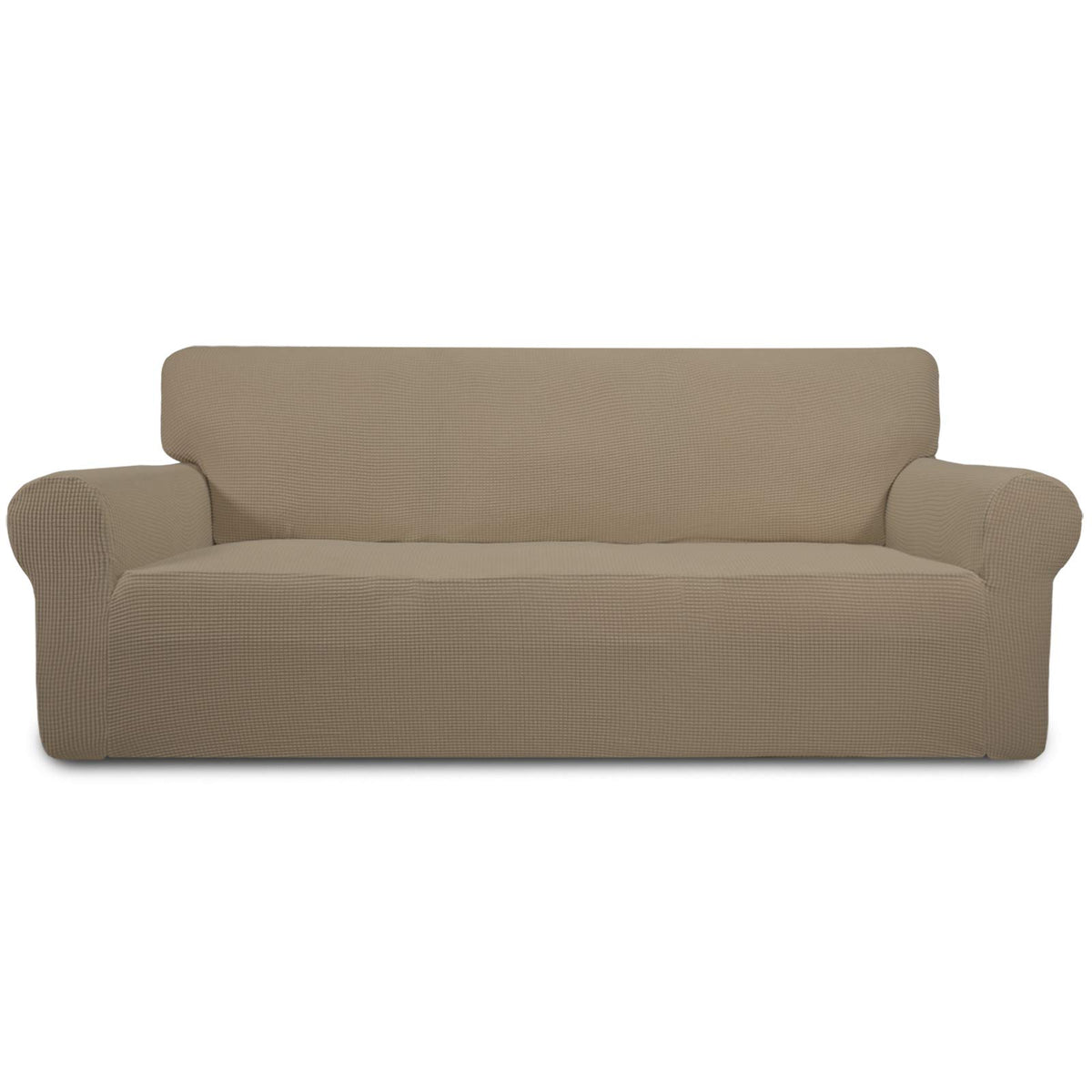 Easy-Going Stretch Couch Covers for Sofa Washable Large Cream