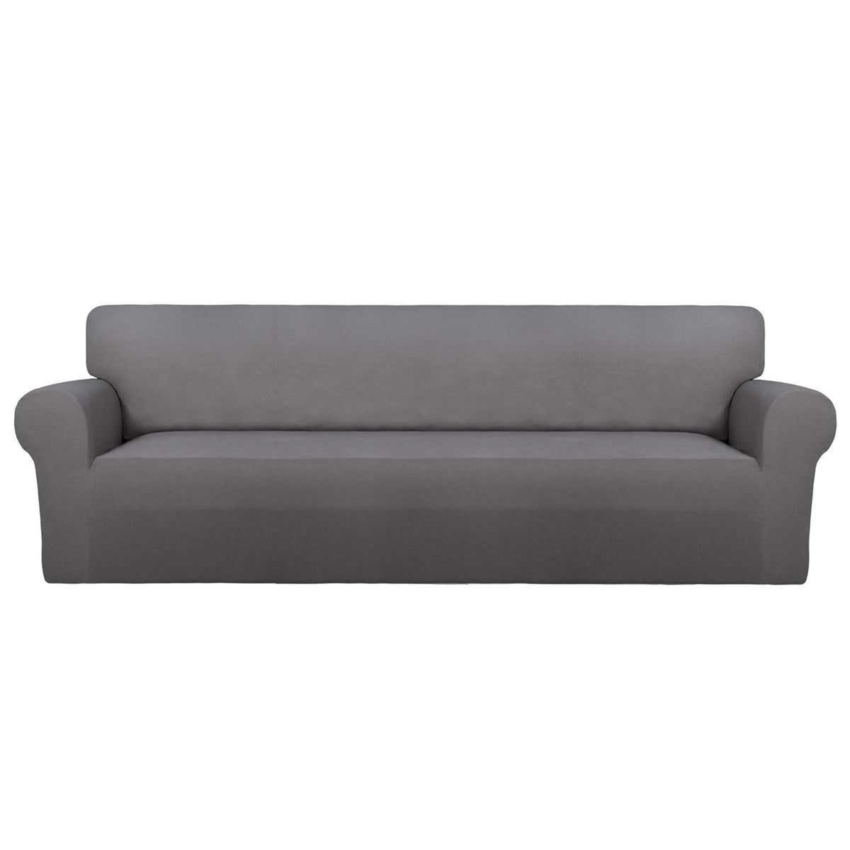 PureFit Stretch Couch Covers for Sofa Large Sofa Slipcovers Chocolate