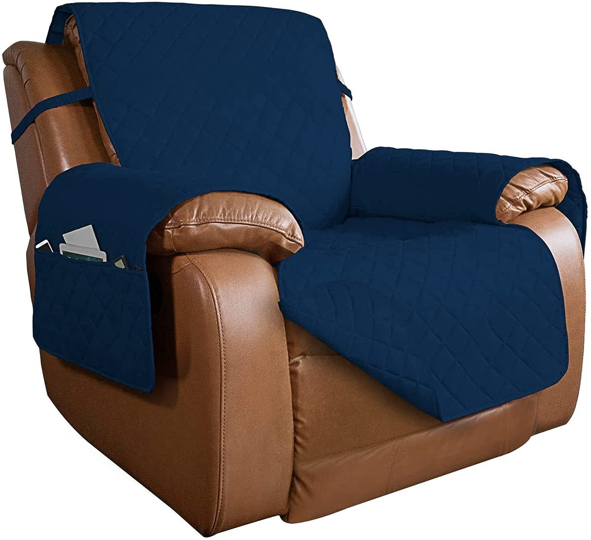 PureFit Reversible Quilted Couch Covers for Dogs Sofa Cover 4 Seater 88"