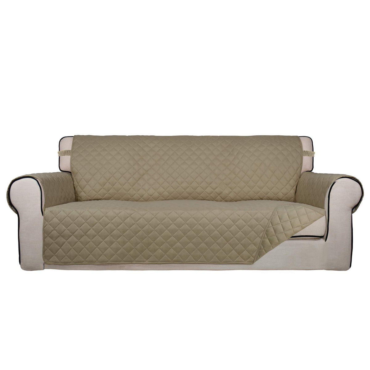 PureFit Reversible Quilted Couch Covers for Dogs Sofa Cover 4 Seater 88"