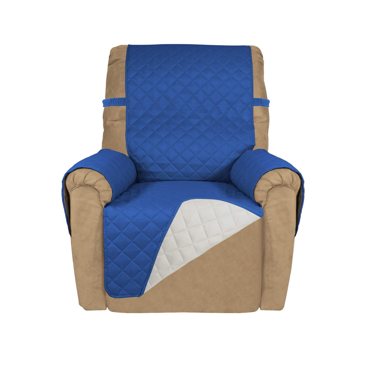 PureFit Reversible Quilted Couch Covers for Dogs Sofa Cover 4 Seater 88"