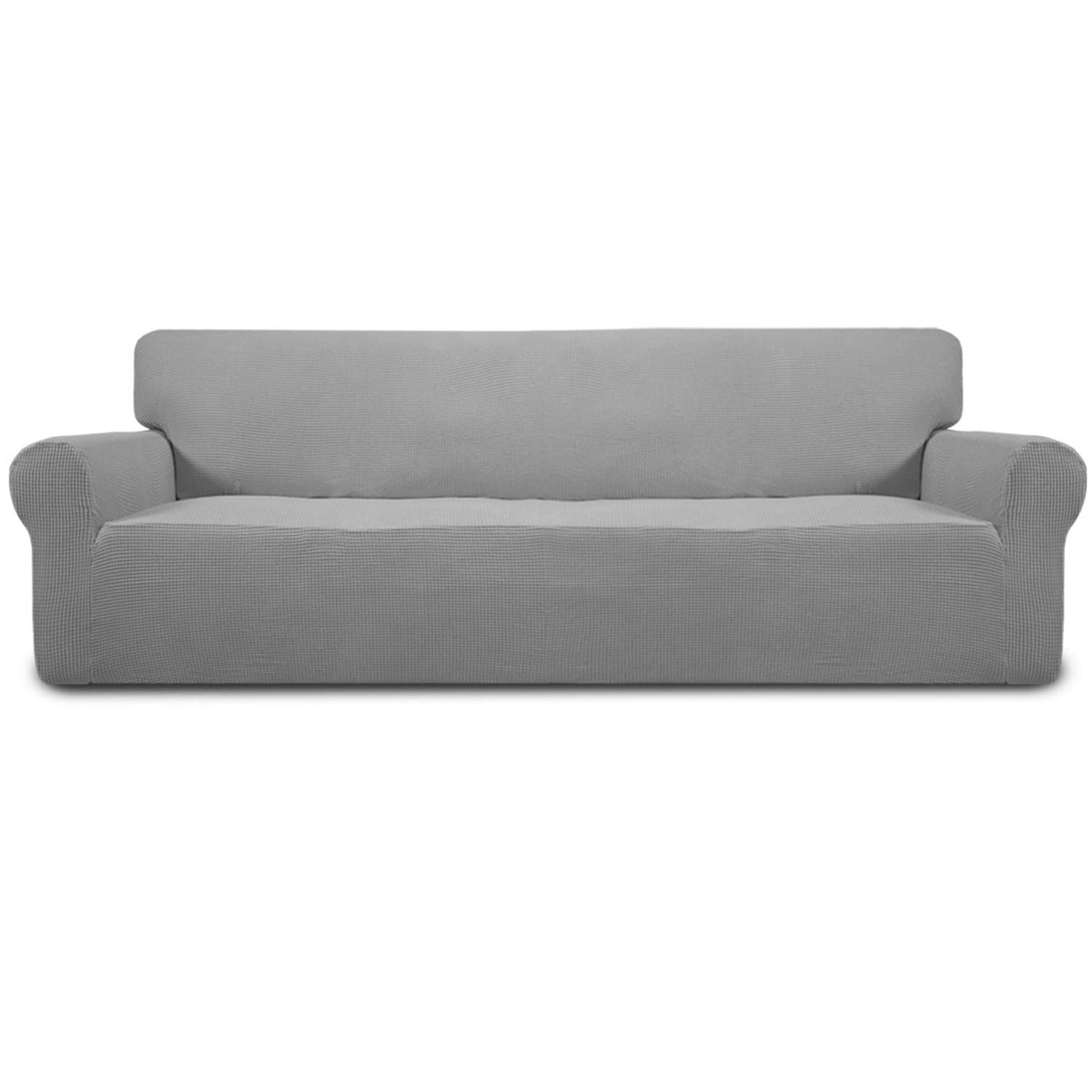 Easy-Going Stretch Couch Covers for Sofa Washable Large Cream