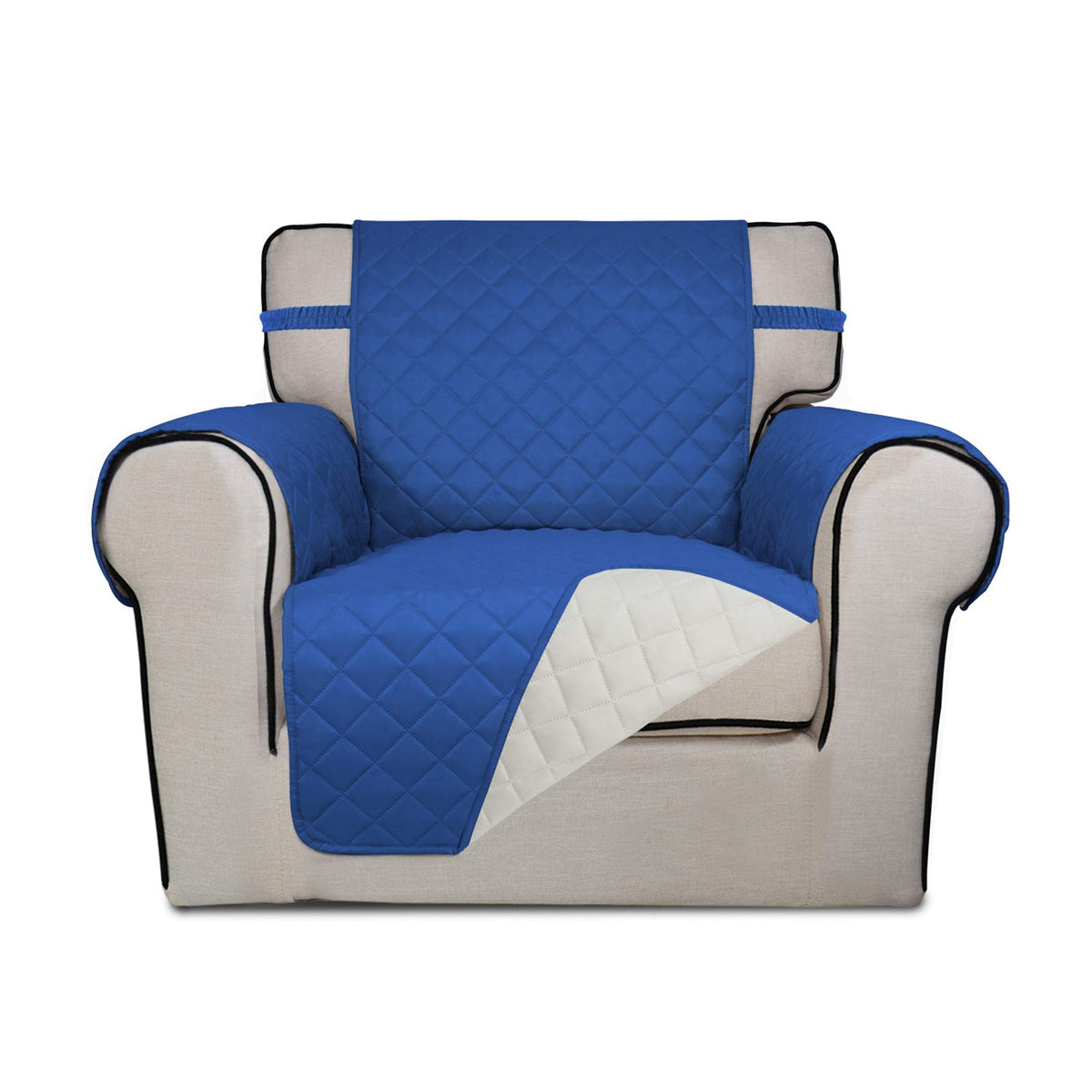 PureFit Reversible Quilted Couch Covers for Dogs Sofa Cover 4 Seater 88"
