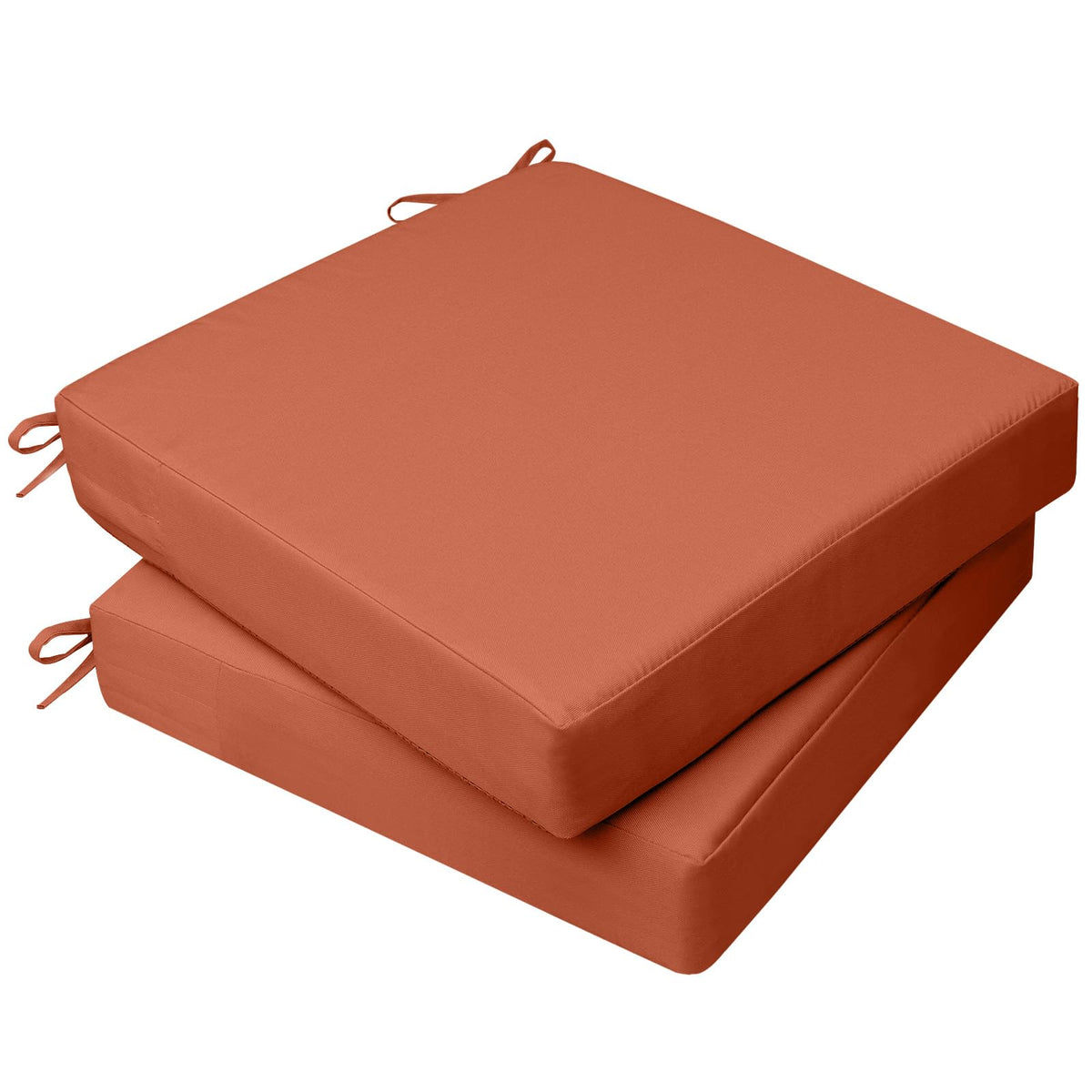 AAAAAcessories Outdoor Chair Cushions, 18 x 18 x 2 inches, Set of 2