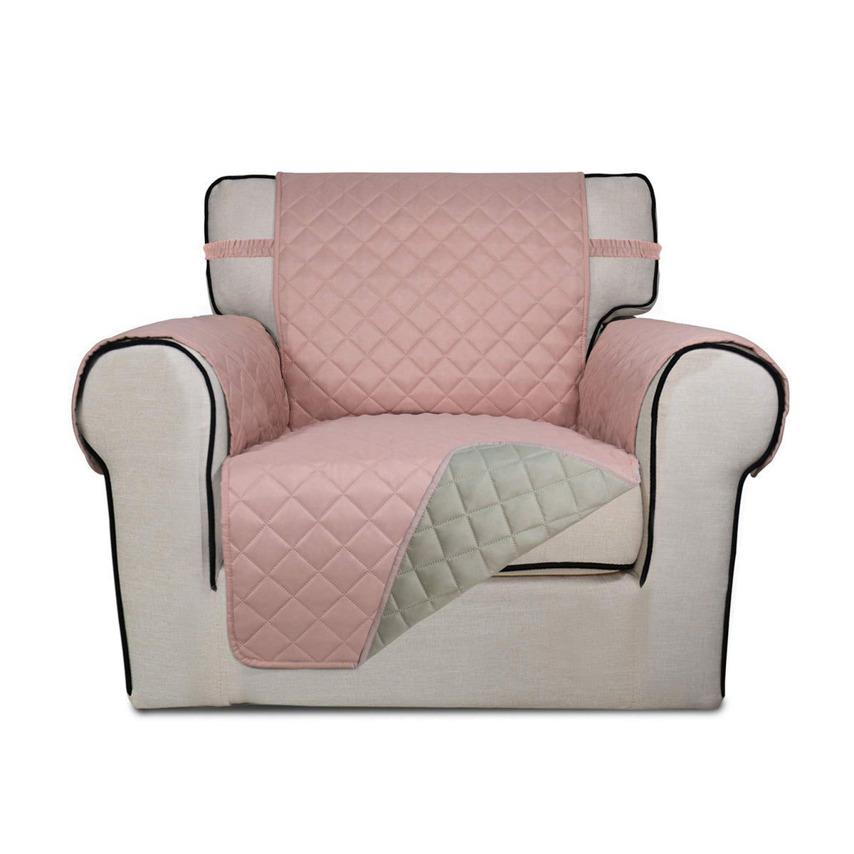 PureFit Reversible Quilted Couch Covers for Dogs Sofa Cover 4 Seater 88"