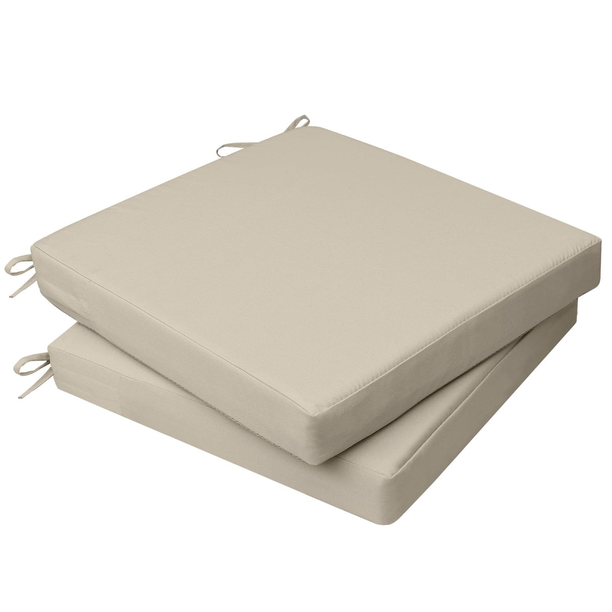 AAAAAcessories Outdoor Chair Cushions, 18 x 18 x 2 inches, Set of 2