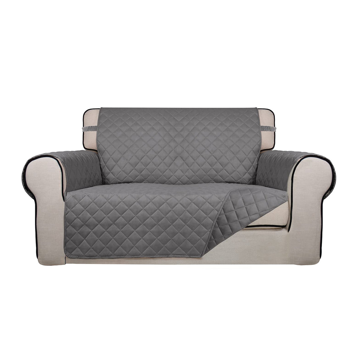 PureFit Reversible Quilted Couch Covers for Dogs Sofa Cover 4 Seater 88"