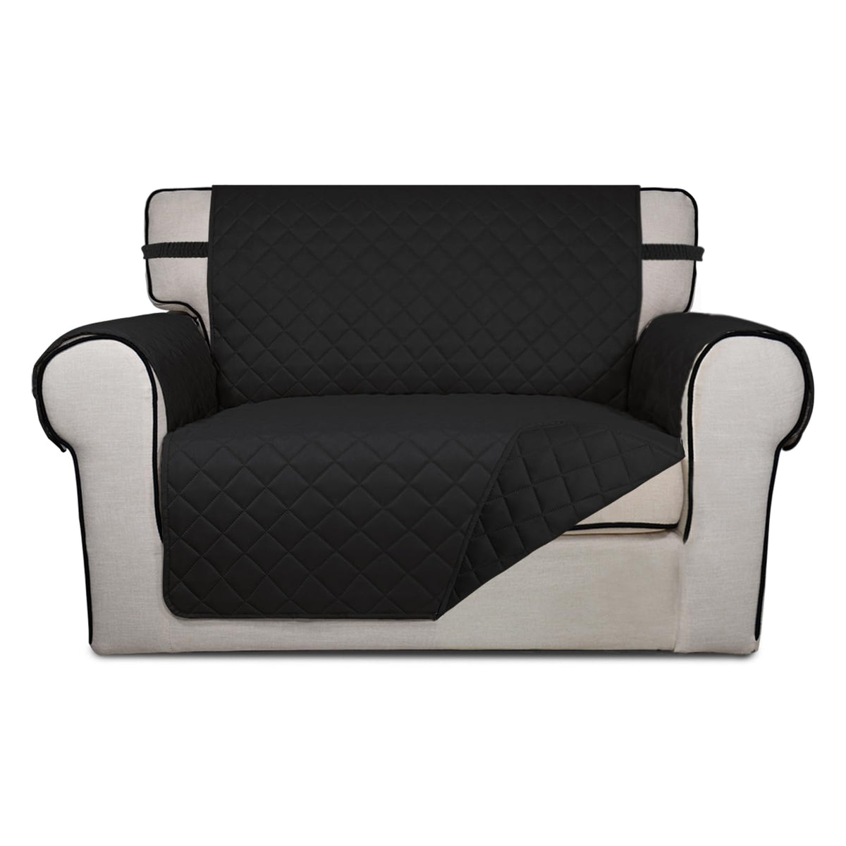 PureFit Reversible Quilted Sofa Cover Dog Couch Covers for Sofa, 66 in