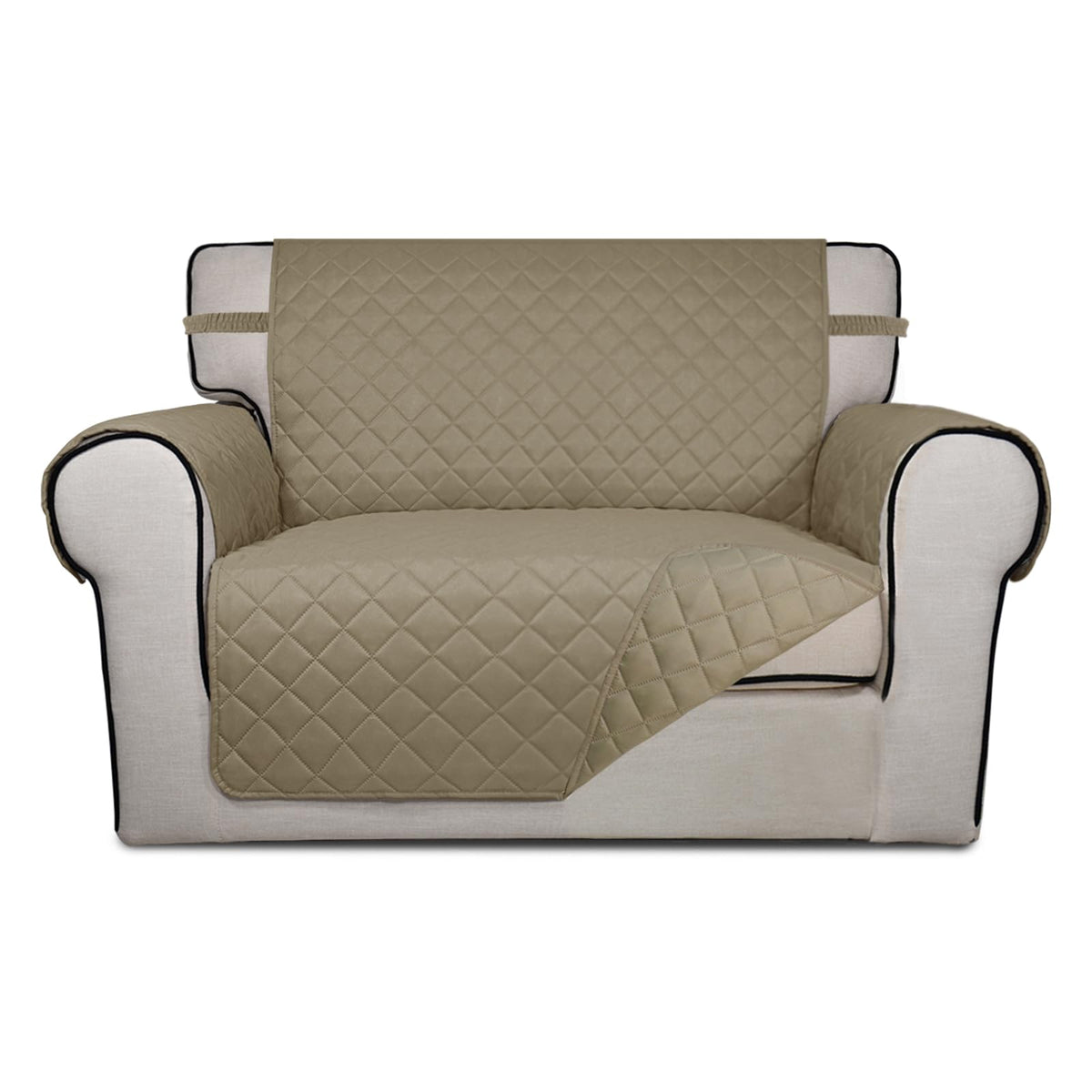 PureFit Reversible Quilted Couch Covers for Dogs Sofa Cover 4 Seater 88"