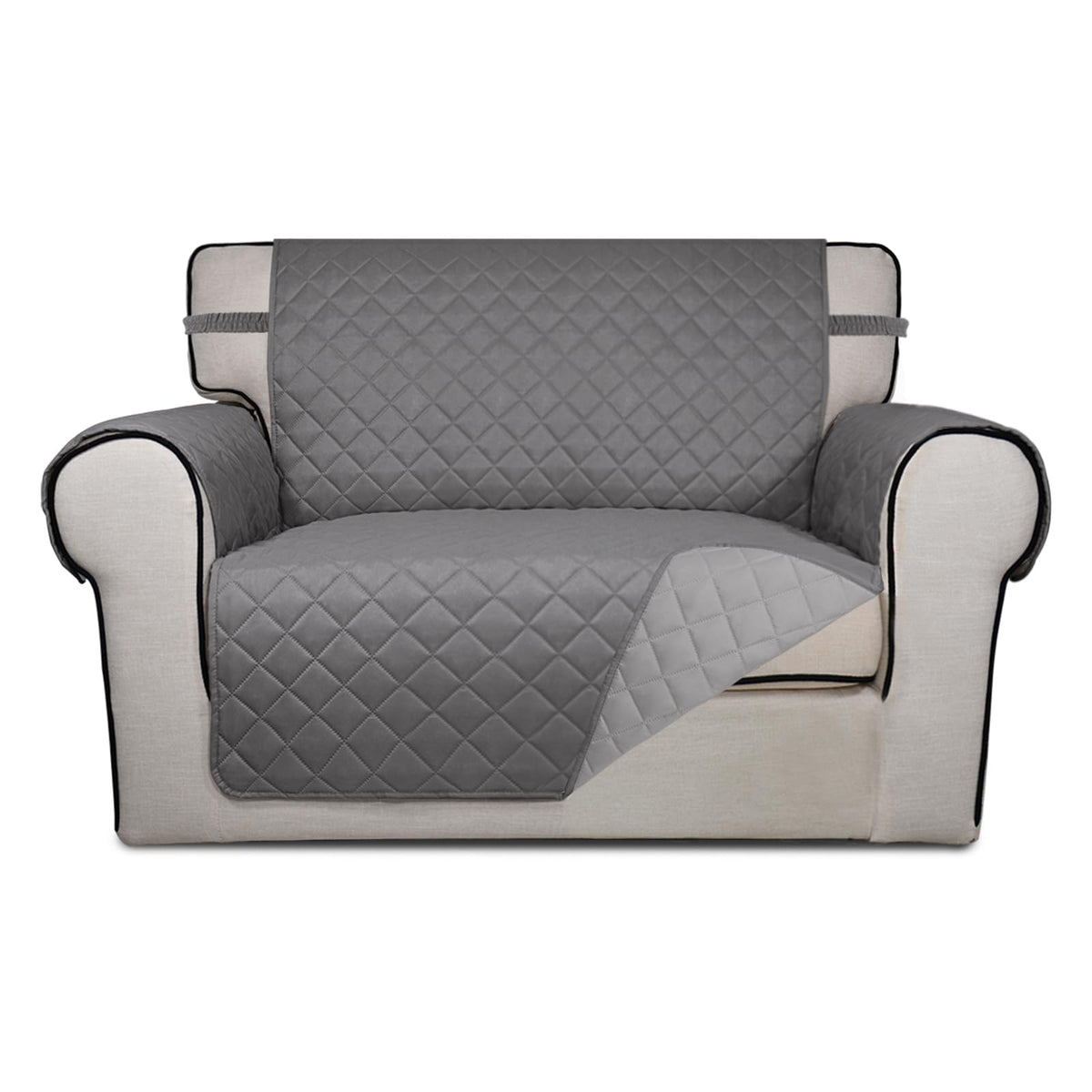 PureFit Reversible Quilted Couch Covers for Dogs Sofa Cover 4 Seater 88"