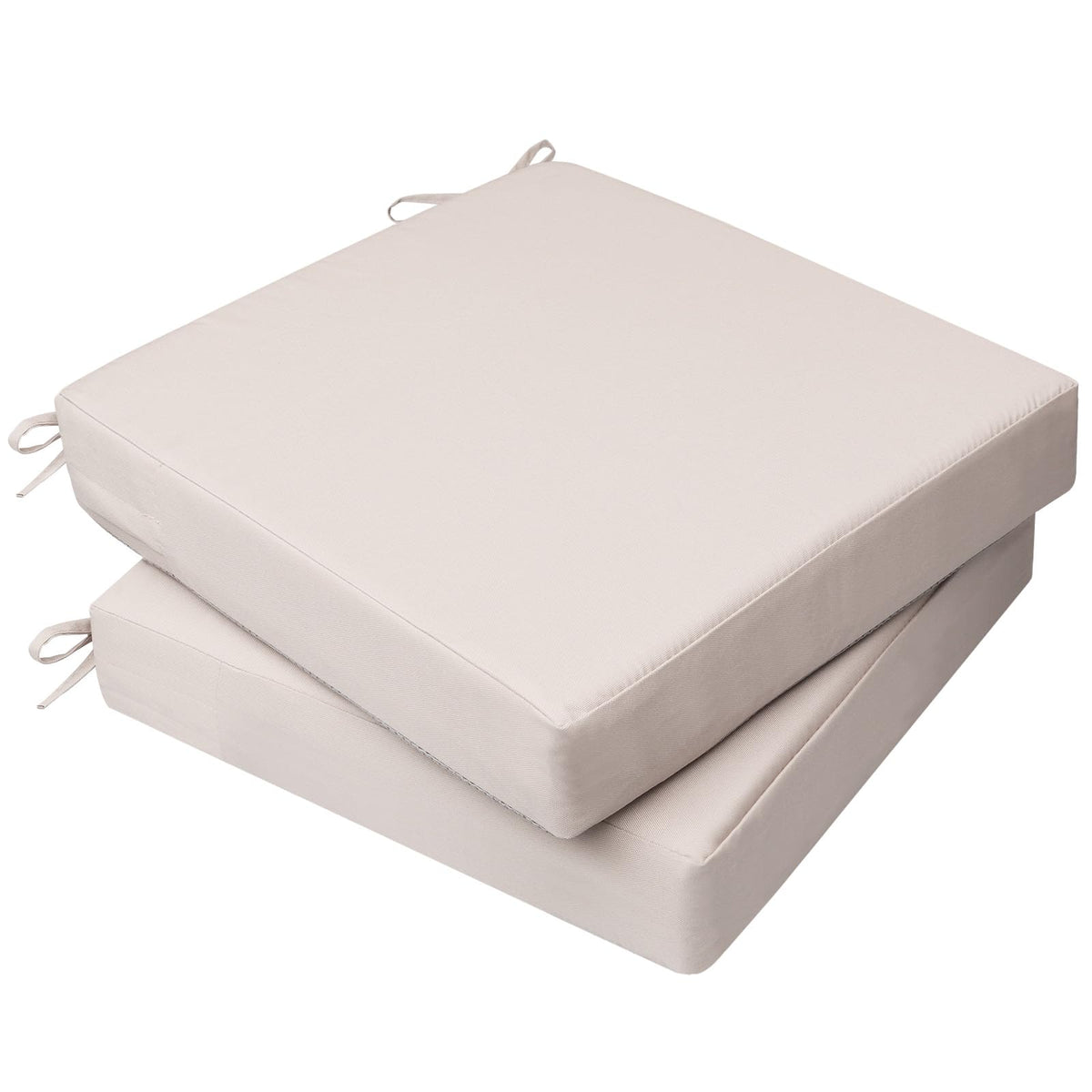 AAAAAcessories Outdoor Chair Cushions, 18 x 18 x 2 inches, Set of 2