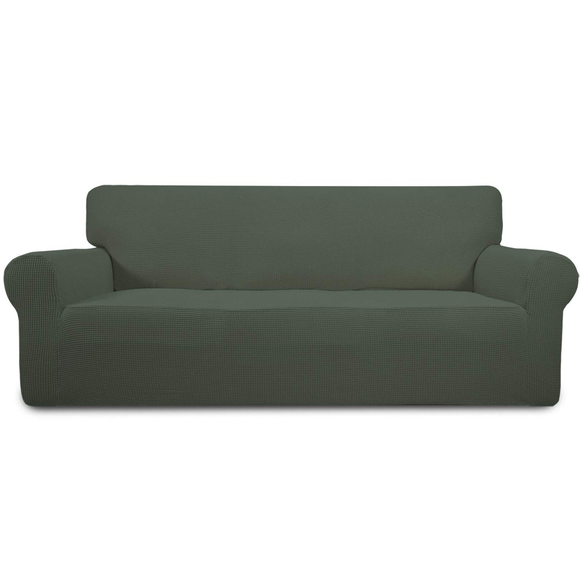 Easy-Going Stretch Couch Covers for Sofa Washable Large Black
