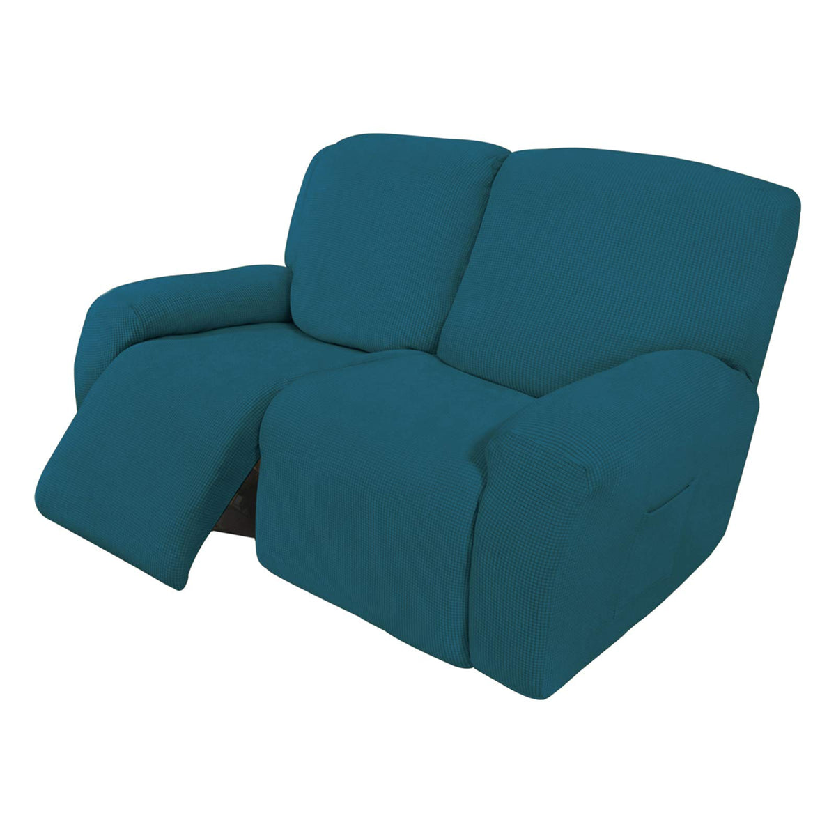 Easy-Going Stretch Recliner Chair Sofa Slipcover Washable Dark Gray