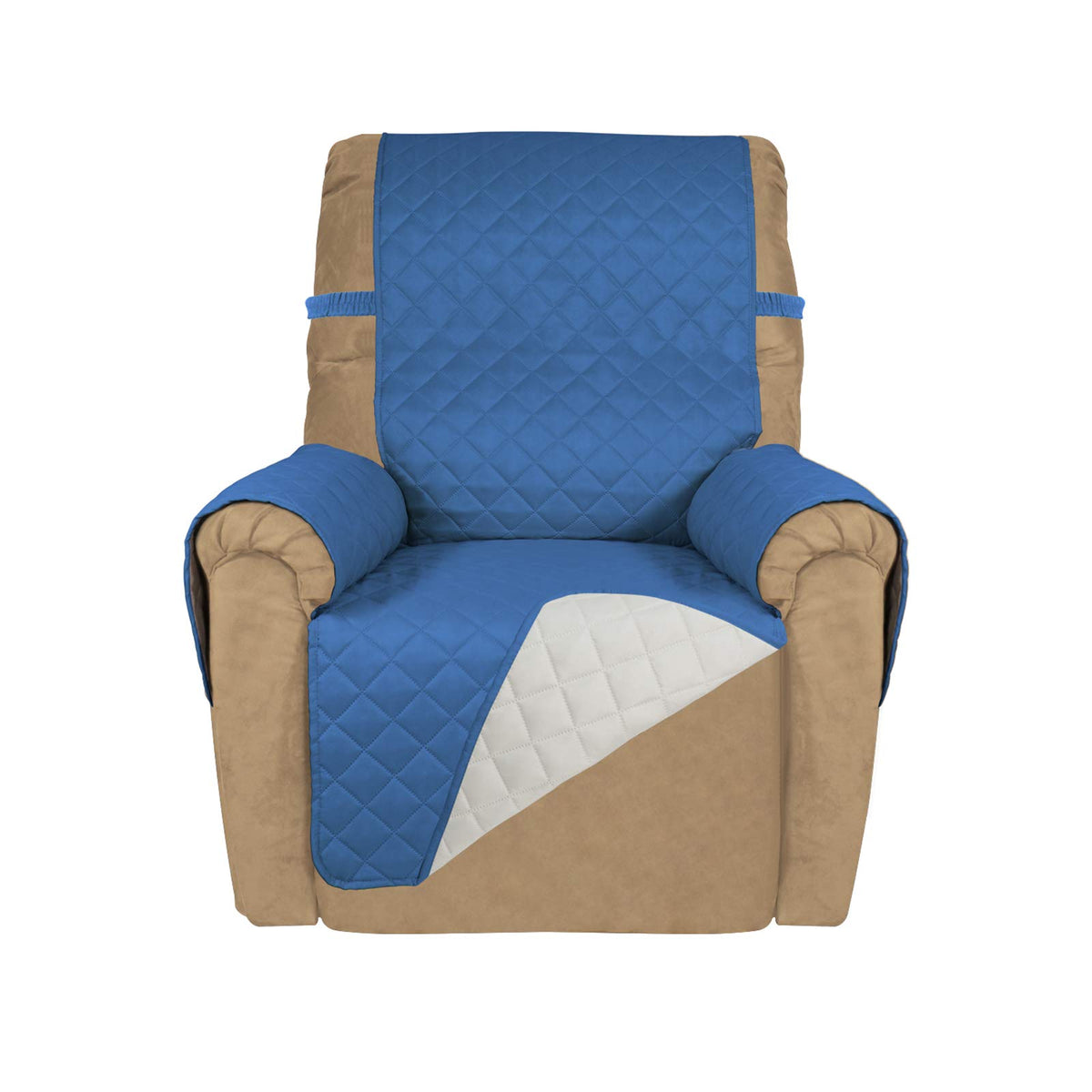 PureFit Reversible Quilted Couch Covers for Dogs Sofa Cover 4 Seater 88"