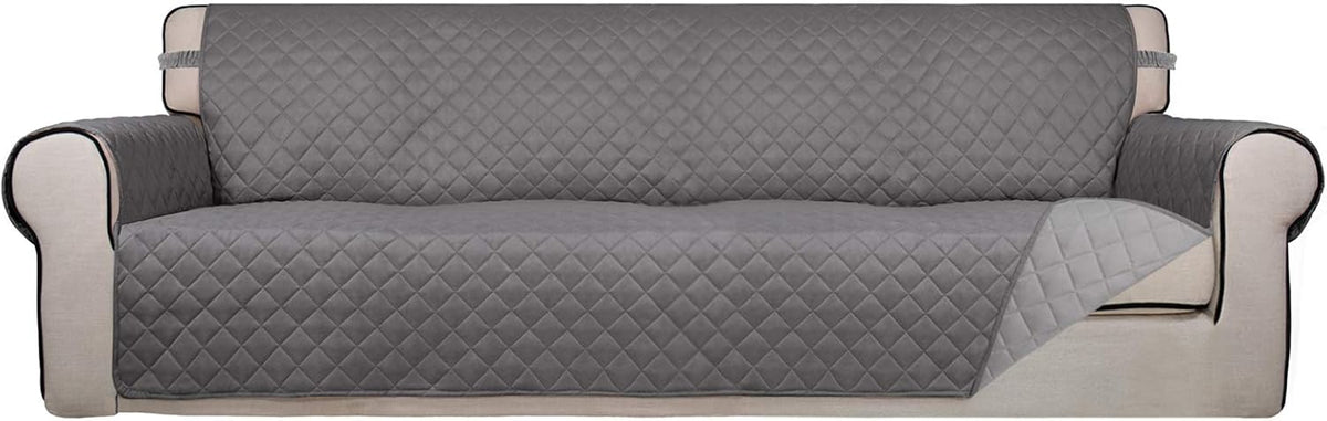 PureFit Reversible Quilted Couch Covers for Dogs Sofa Cover 4 Seater 88"