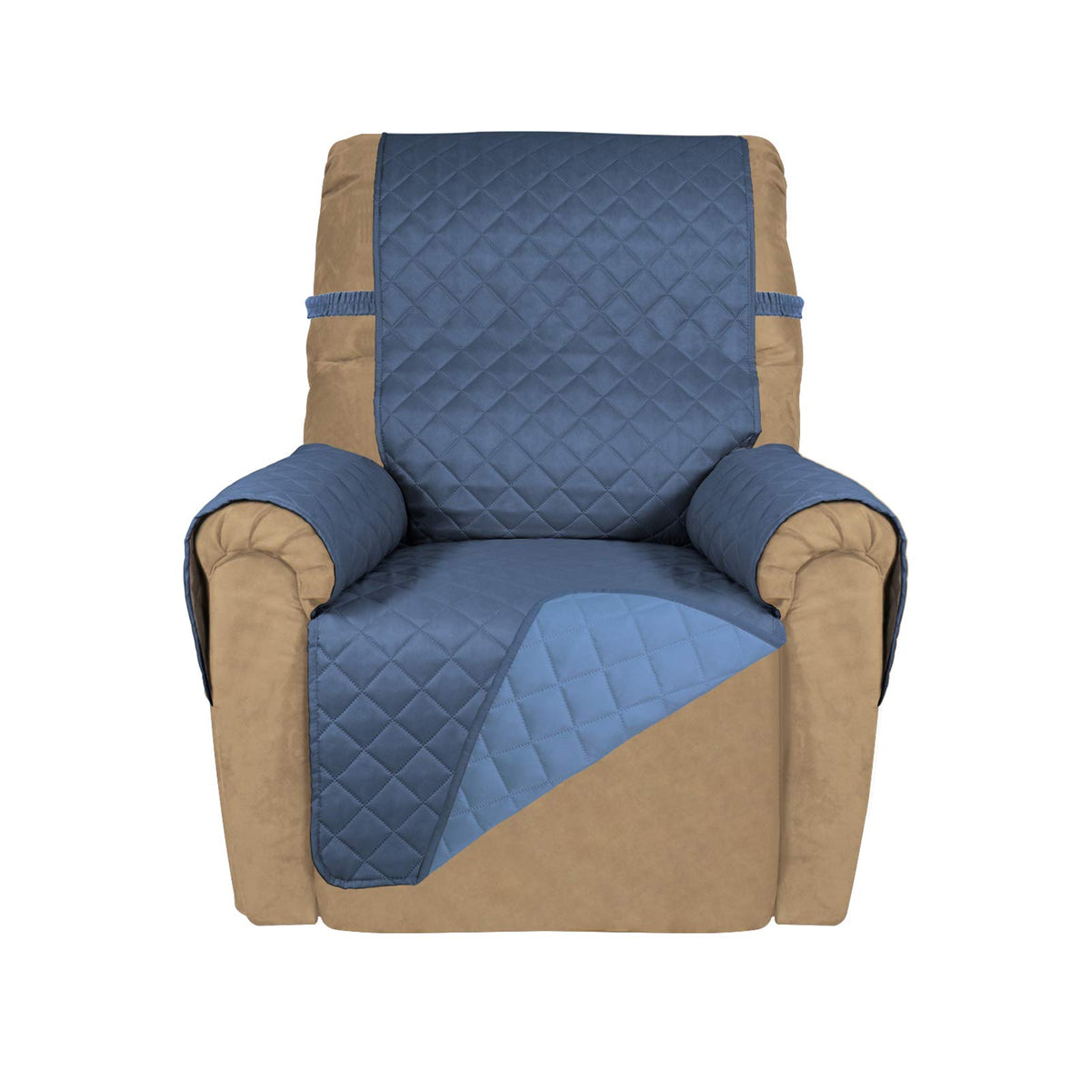 PureFit Reversible Quilted Couch Covers for Dogs Sofa Cover 4 Seater 88"