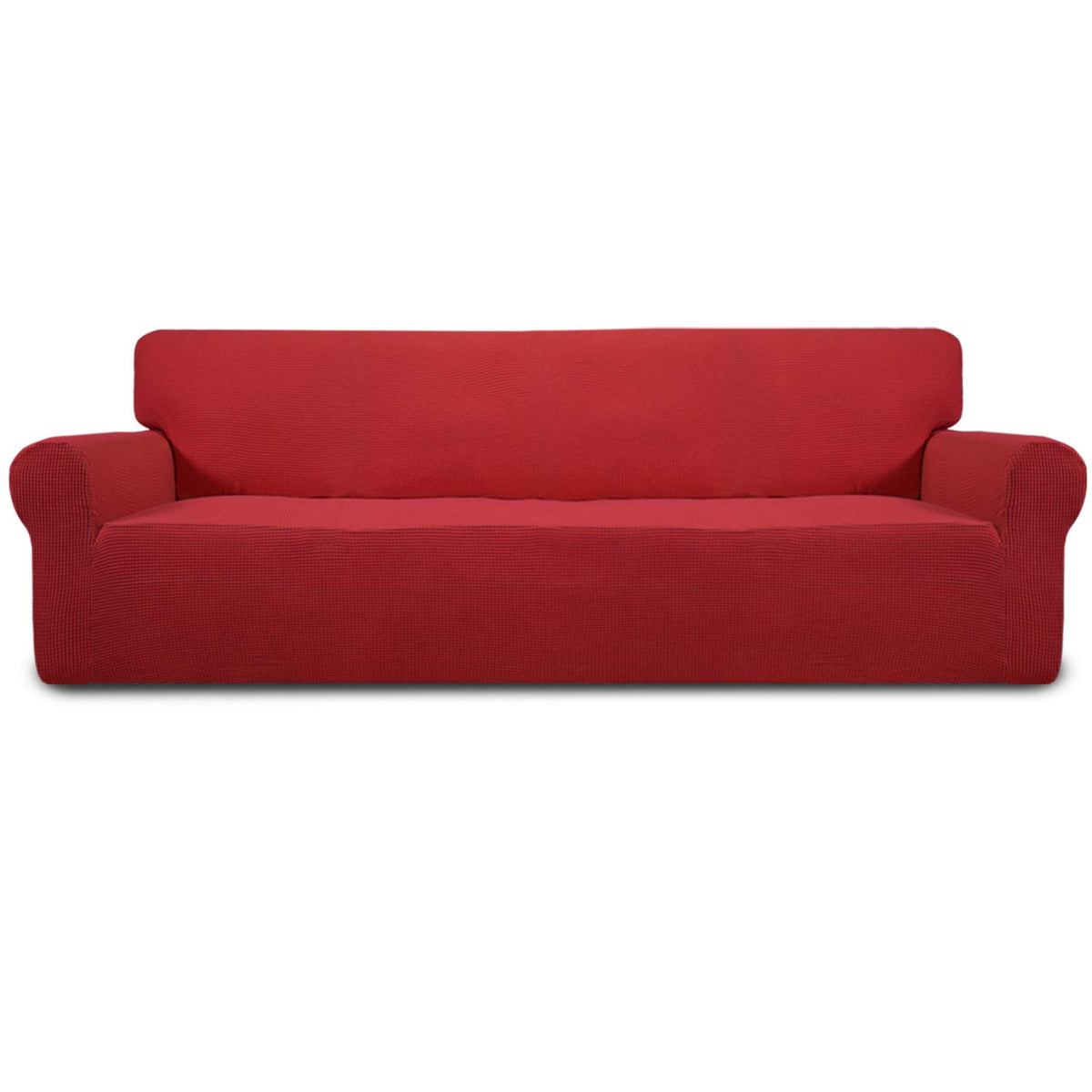 Easy-Going Stretch Oversized Sofa Couch Slipcover Washable Dark Gray