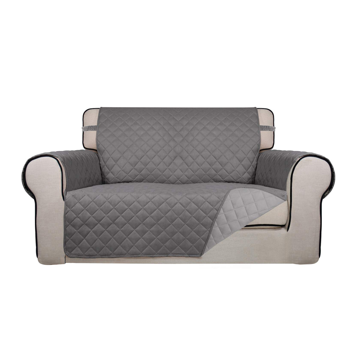 PureFit Reversible Quilted Couch Covers for Dogs Sofa Cover 4 Seater 88"
