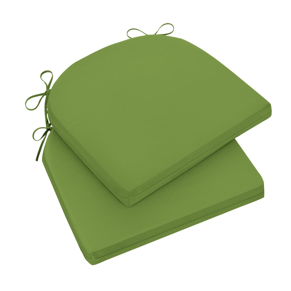 Wellsin Outdoor Chair Cushions for Patio Furniture - Outdoor Cushions for Chairs - Water Resistant Patio Chair Cushions Set of 4, 18.5"X16"X3", Flower