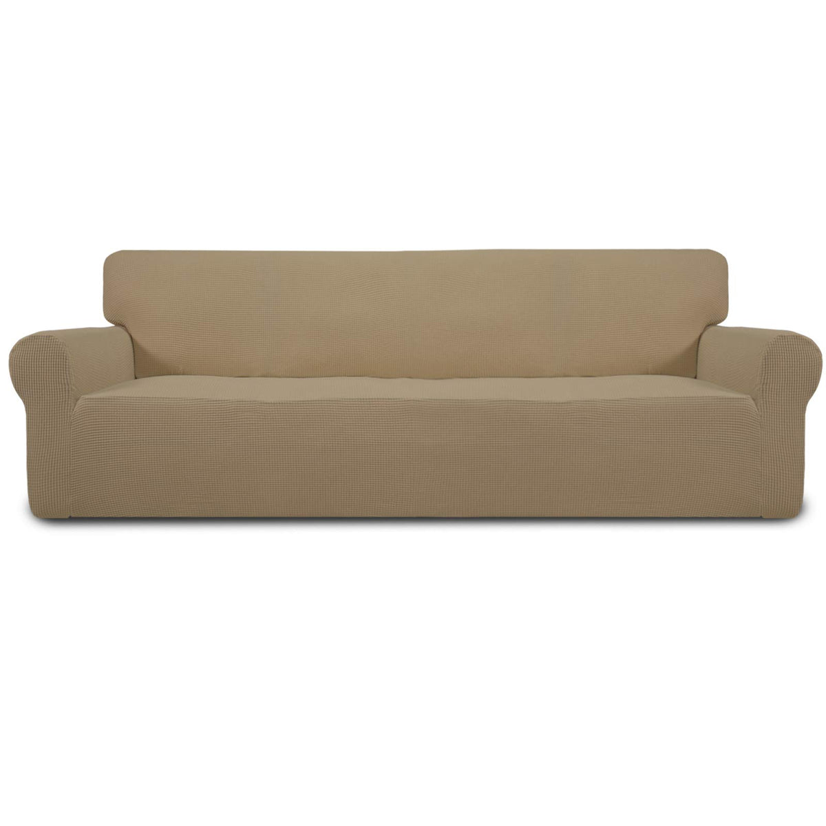 Easy-Going Stretch Couch Covers for Sofa Washable Large Dark Gray