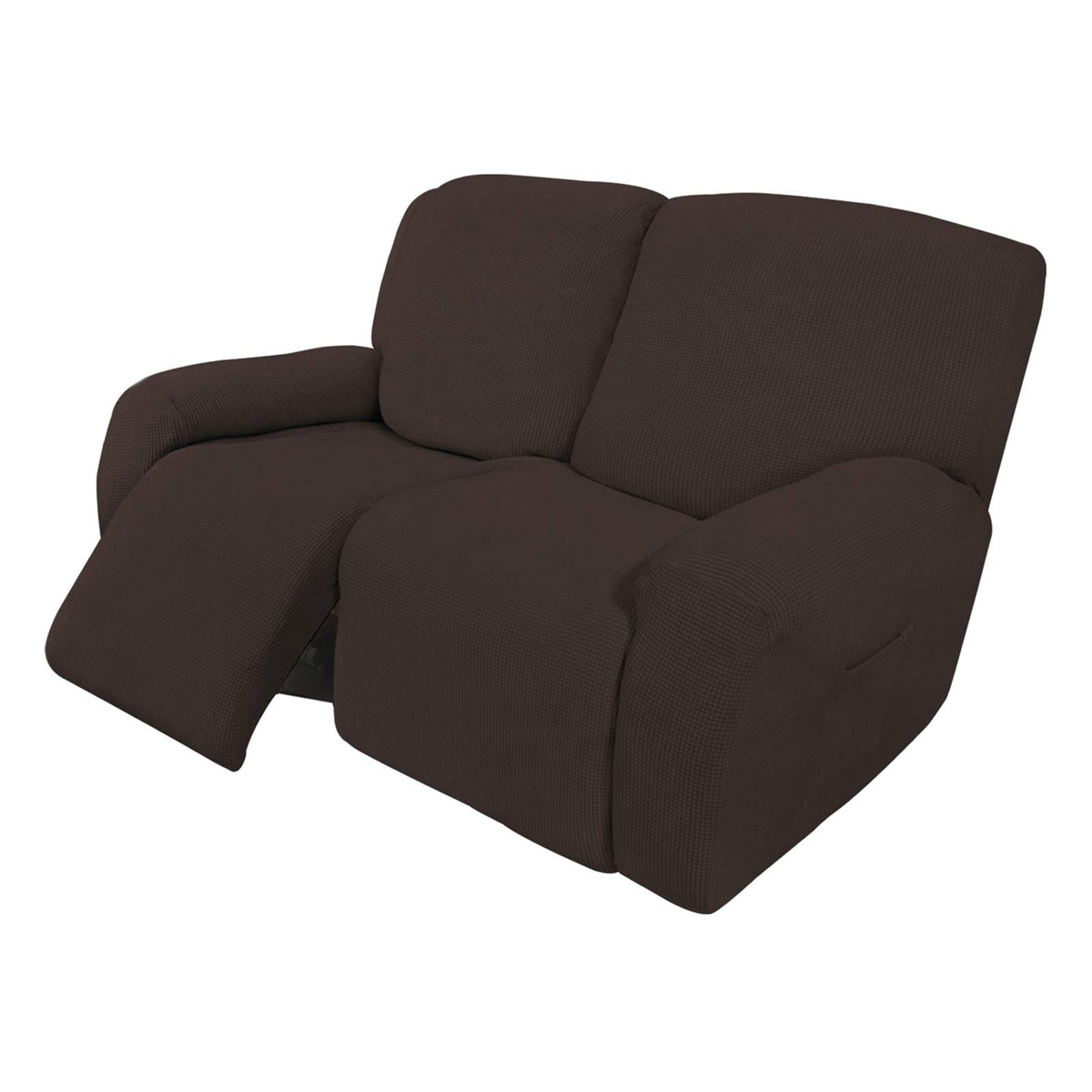 Easy-Going Stretch Recliner Chair Sofa Slipcover Washable Dark Gray