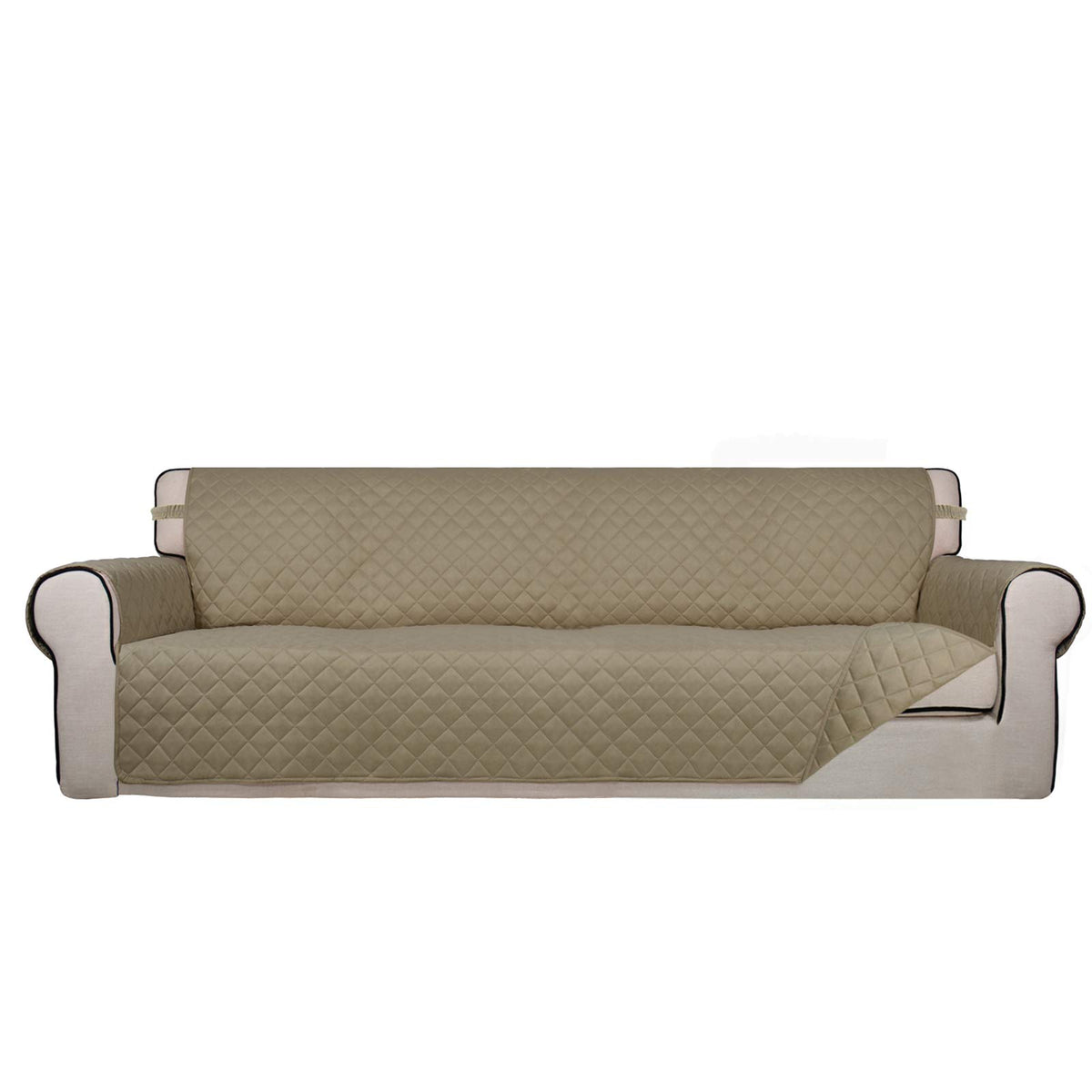 PureFit Reversible Quilted Couch Covers for Dogs Sofa Cover 4 Seater 88"