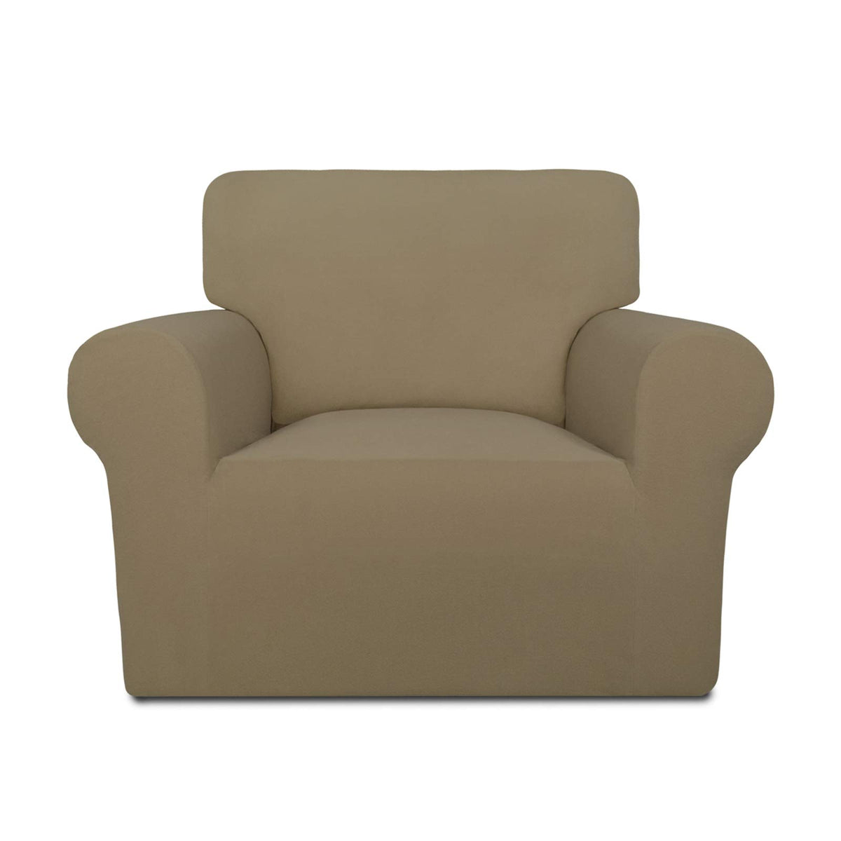 PureFit Stretch Couch Covers for Sofa Large Sofa Slipcovers Chocolate