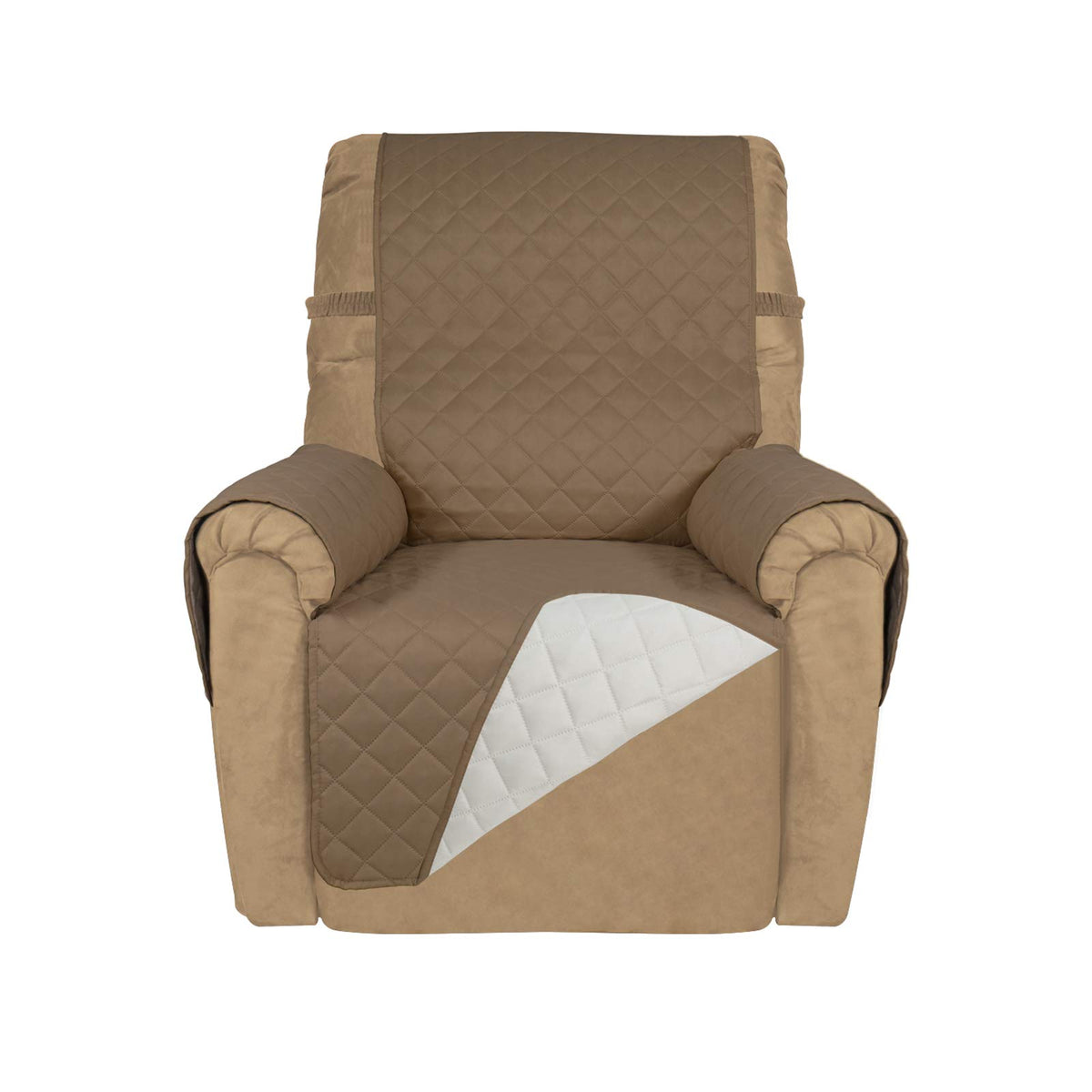 PureFit Reversible Quilted Couch Covers for Dogs Sofa Cover 4 Seater 88"