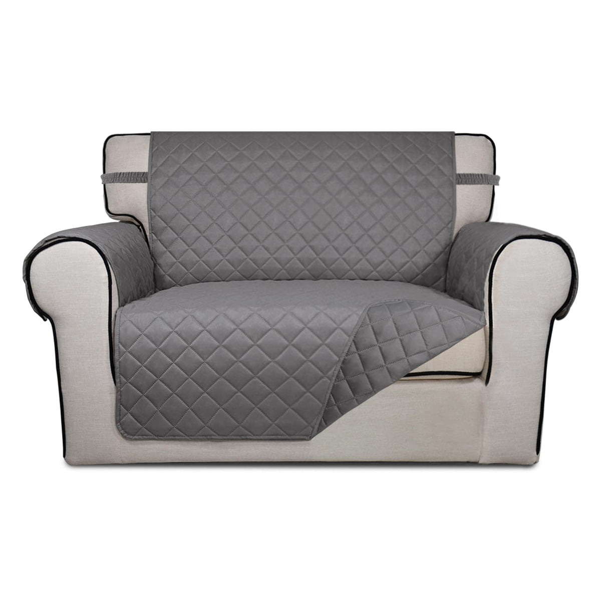 PureFit Reversible Quilted Couch Covers for Dogs Sofa Cover 4 Seater 88"