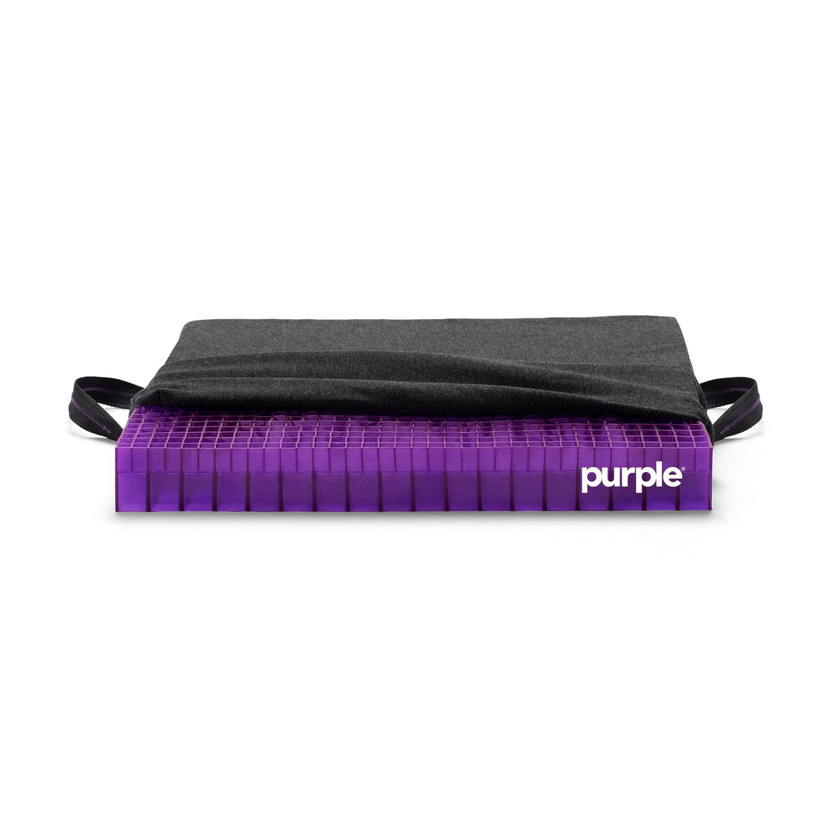 Purple Double Seat Cushion, Two-Sided Soft and Firm 2 Inch Gel Seat Cushion