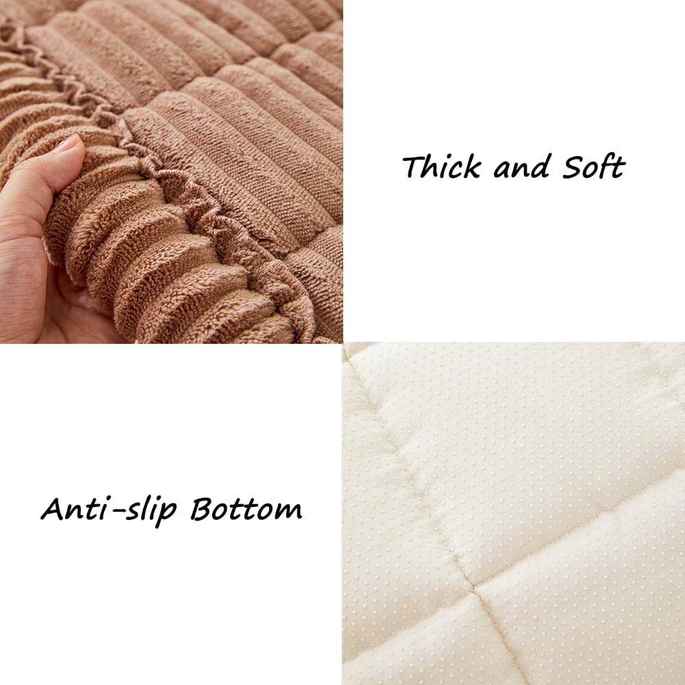 Awjcsv Couch Covers for Dogs Washable, Non Slip Sofa Protector Pet Friendly