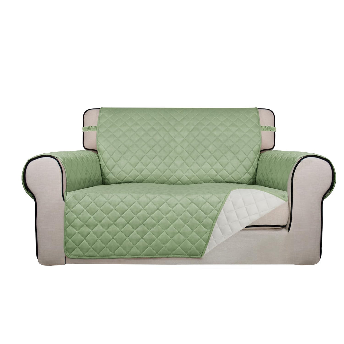 PureFit Reversible Quilted Couch Covers for Dogs Sofa Cover 4 Seater 88"