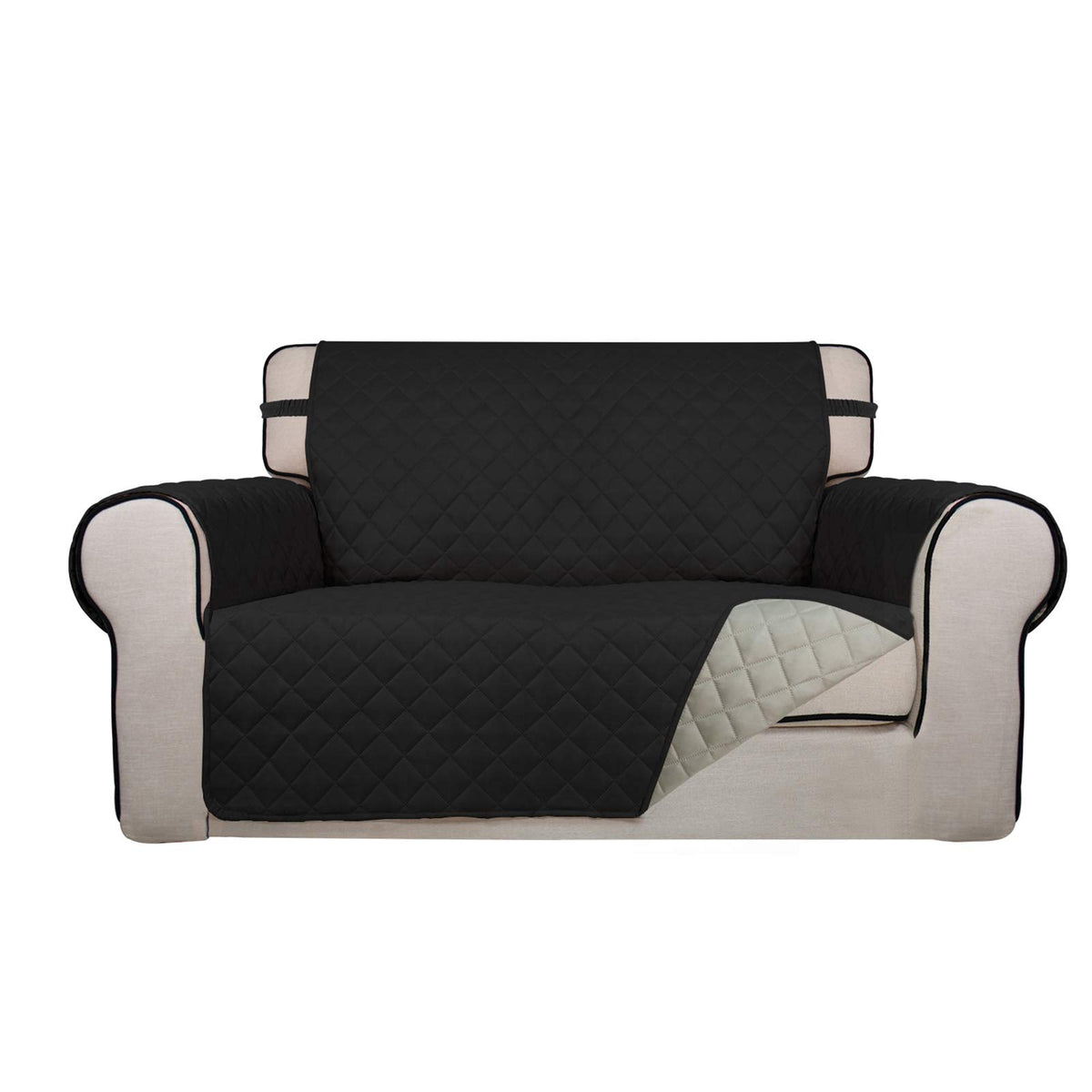 PureFit Reversible Quilted Couch Covers for Dogs Sofa Cover 4 Seater 88"