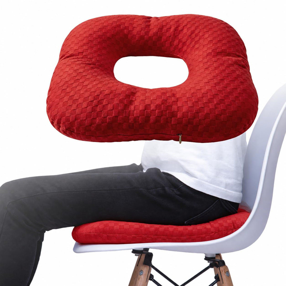 Hshbxd Donut Pillow, Tailbone Cushion for Wheelchair, Office and Travel