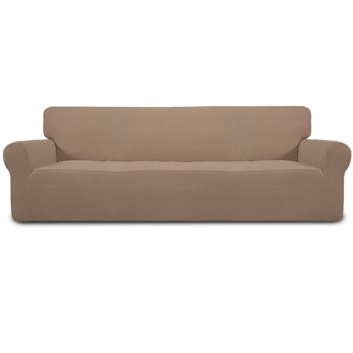 Easy-Going Stretch Oversized Sofa Couch Slipcover Washable Dark Gray