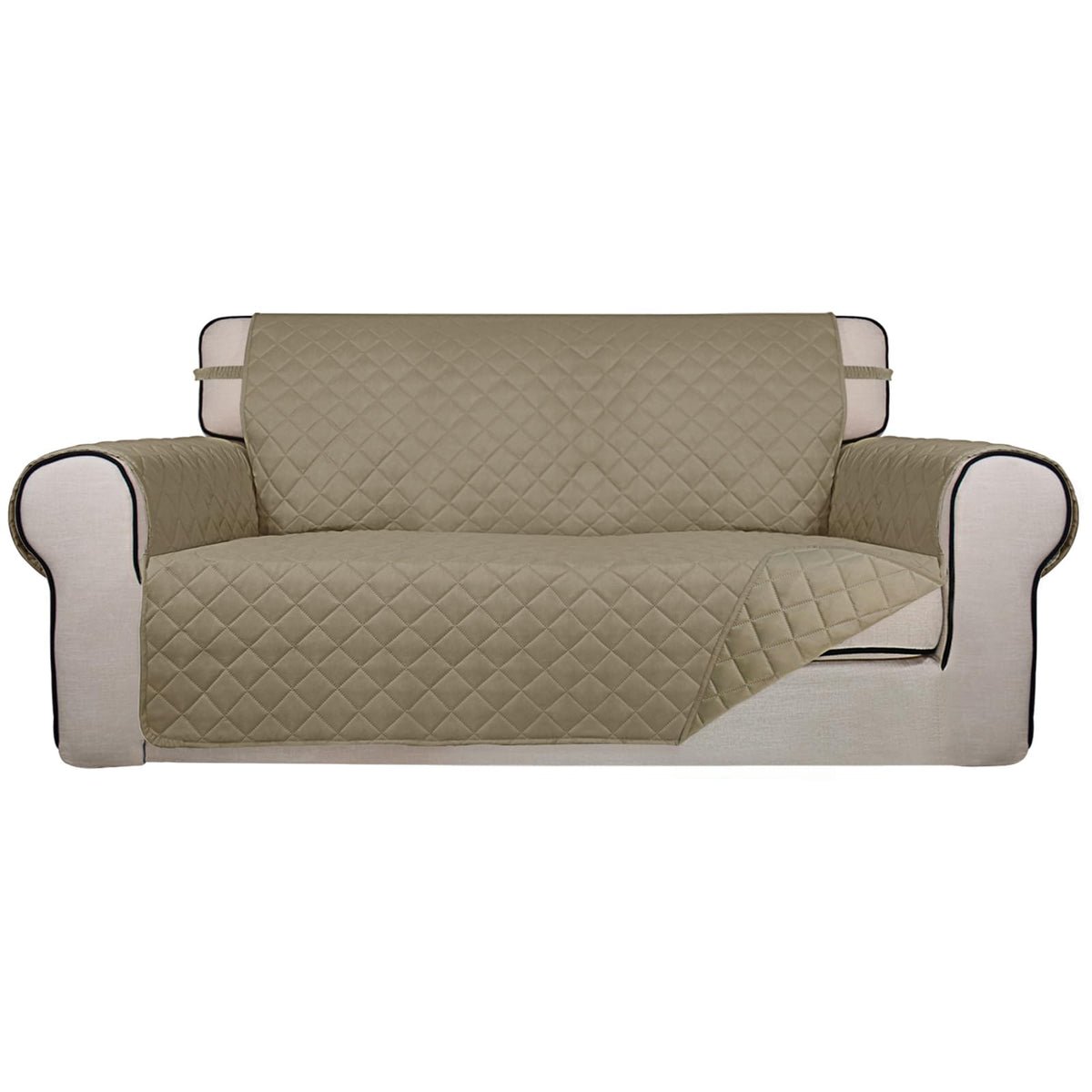 PureFit Reversible Quilted Couch Covers for Dogs Sofa Cover 4 Seater 88"