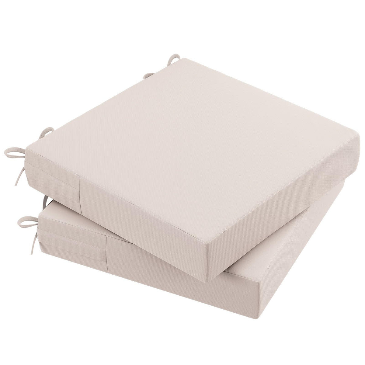 AAAAAcessories Outdoor Chair Cushions, 18 x 18 x 2 inches, Set of 2