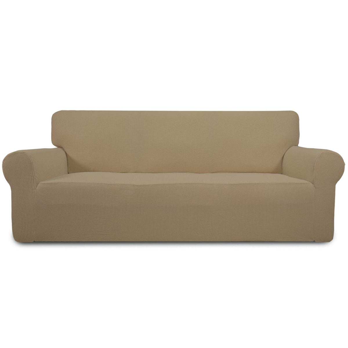 Easy-Going Stretch Couch Covers for Sofa Washable Large Dark Gray