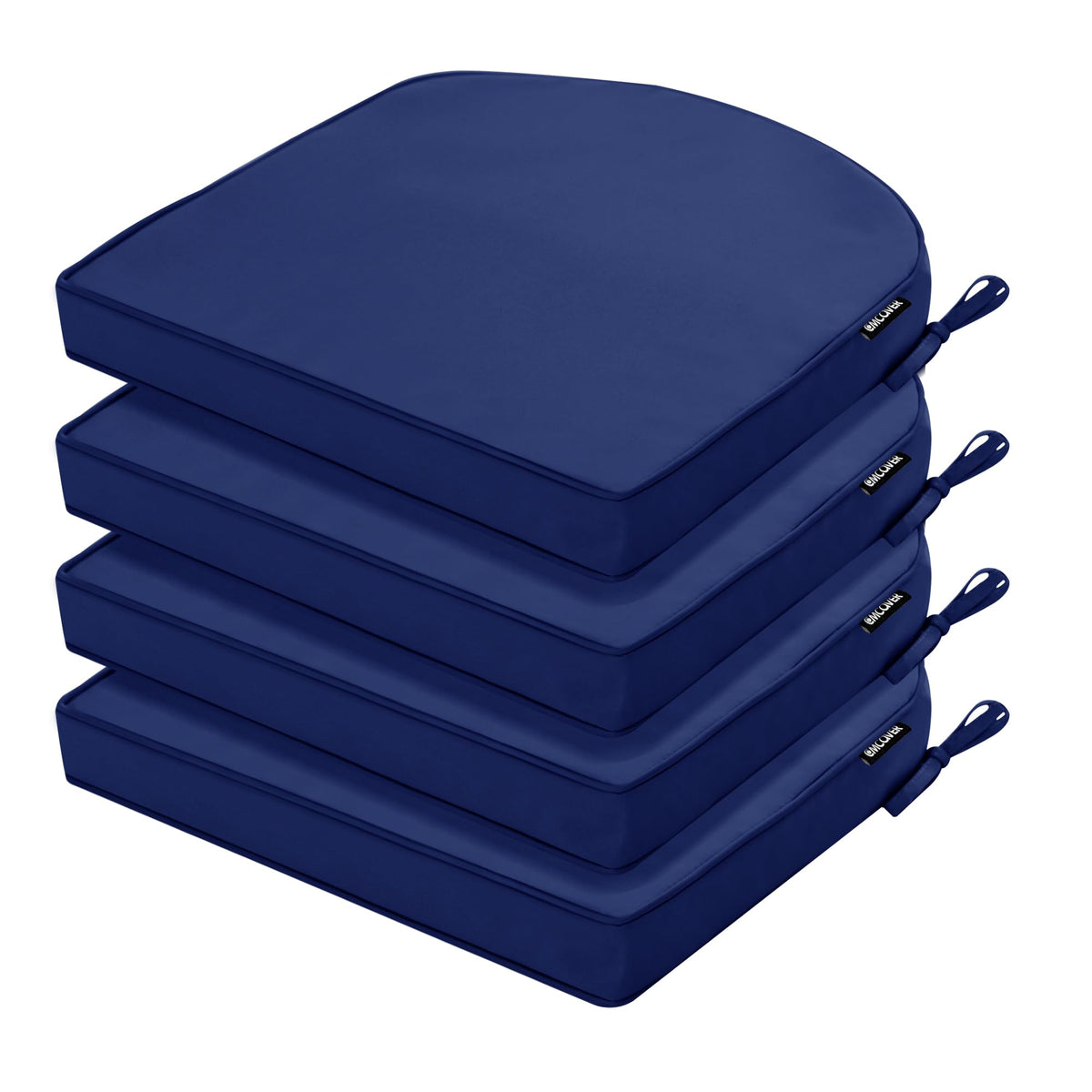 Outdoor Chair Cushions Set of 2, 19 x 19 x 3 Inch Seat Pads
