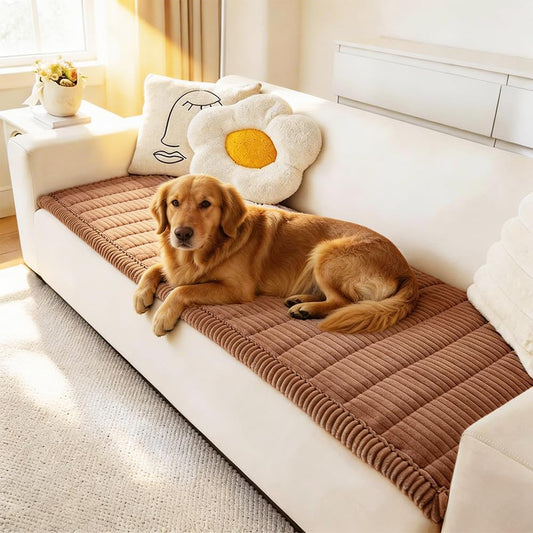 Awjcsv Couch Covers for Dogs Washable, Non Slip Sofa Protector Pet Friendly