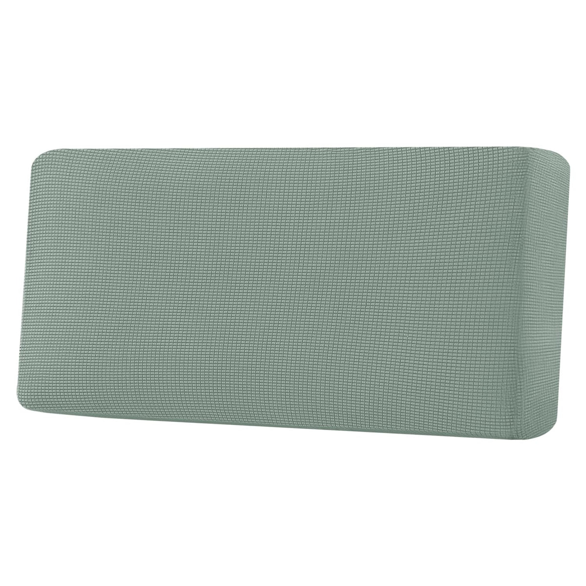H.VERSAILTEX Super Stretch Individual Seat Cushion Covers Sofa Covers Couch Cushion Cover Slipcover Sets Thick Jacquard Textured Twill Fabric (3 Piece Sofa Cushion Covers, Grey)