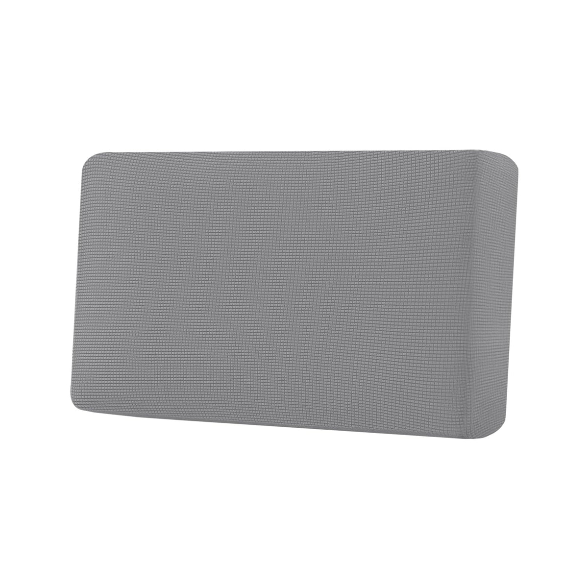 H.VERSAILTEX Super Stretch Individual Seat Cushion Covers Sofa Covers Couch Cushion Cover Slipcover Sets Thick Jacquard Textured Twill Fabric (3 Piece Sofa Cushion Covers, Grey)