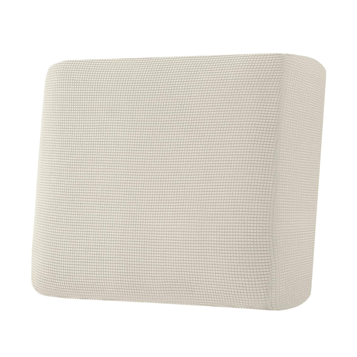 H.VERSAILTEX Super Stretch Individual Seat Cushion Covers Sofa Covers Couch Cushion Cover Slipcover Sets Thick Jacquard Textured Twill Fabric (3 Piece Sofa Cushion Covers, Grey)