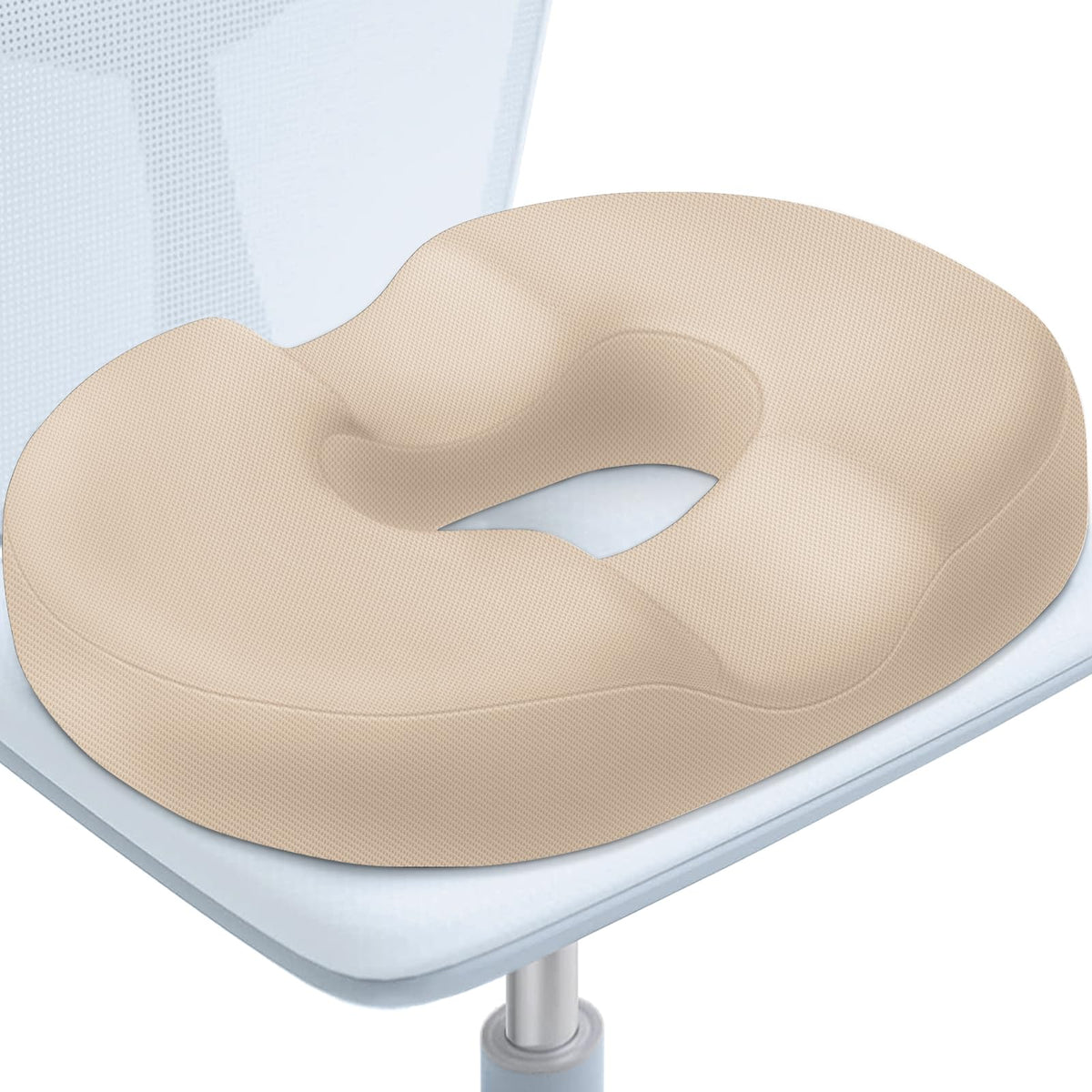 BlissTrends Donut Pillow Seat Cushion, Memory Foam Lifting Cushions(Black)