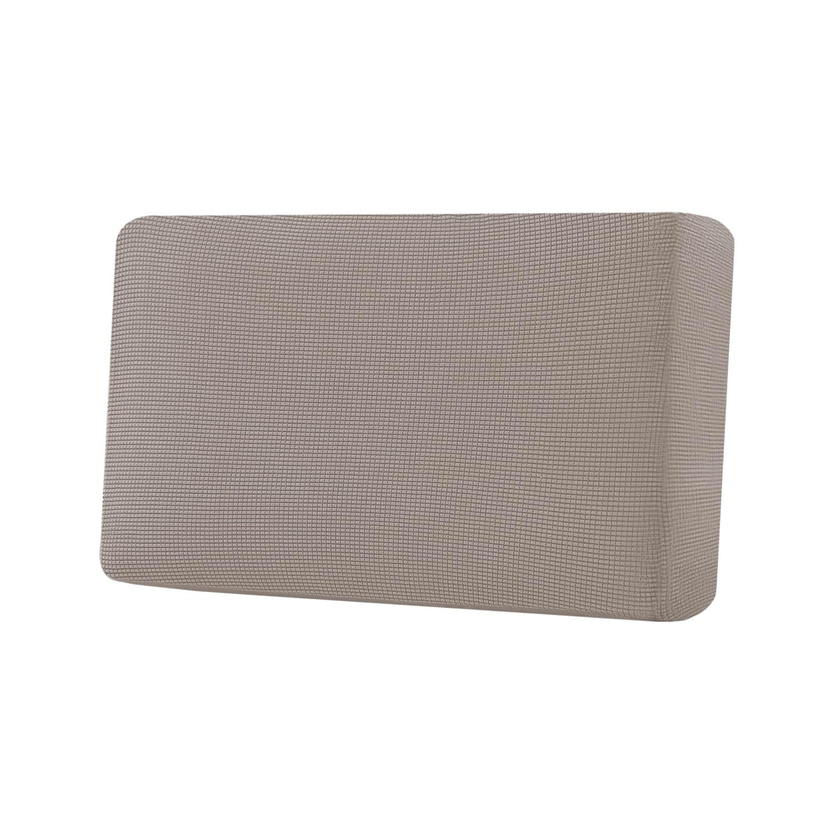 H.VERSAILTEX Super Stretch Individual Seat Cushion Covers Sofa Covers Couch Cushion Cover Slipcover Sets Thick Jacquard Textured Twill Fabric (3 Piece Sofa Cushion Covers, Grey)