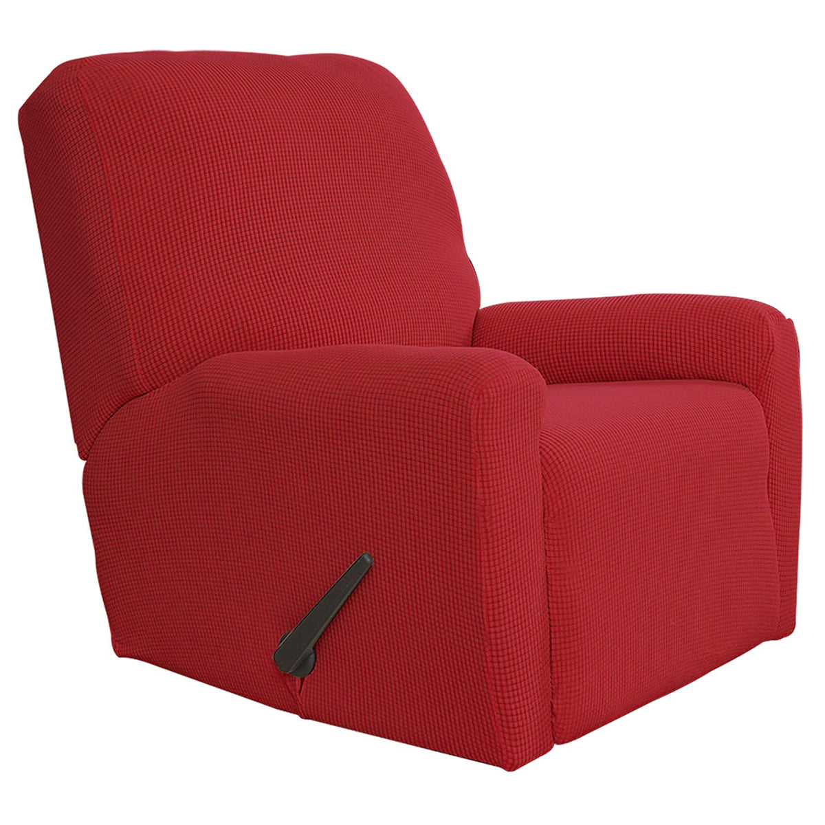 Easy-Going Stretch Recliner Chair Sofa Slipcover Washable Dark Gray