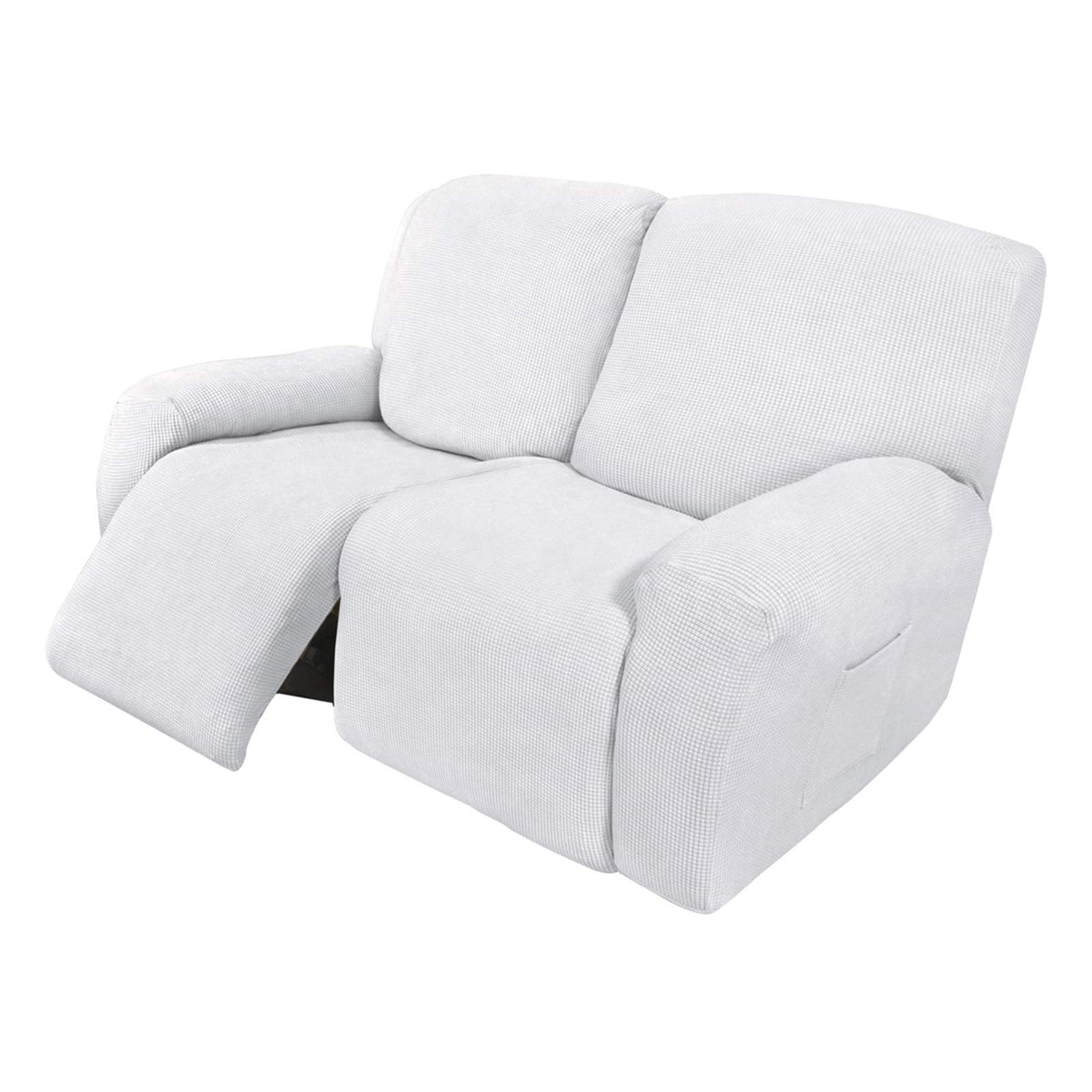 Easy-Going Stretch Recliner Chair Sofa Slipcover Washable Dark Gray