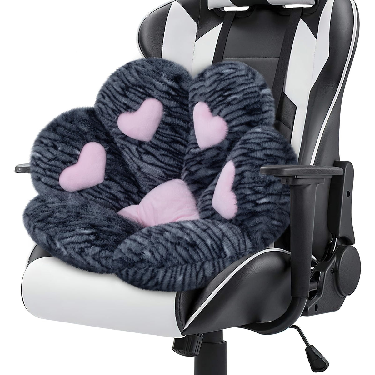 MOONBEEKI Cat Paw Cushion Chair Comfy Kawaii Plush Seat Cushions