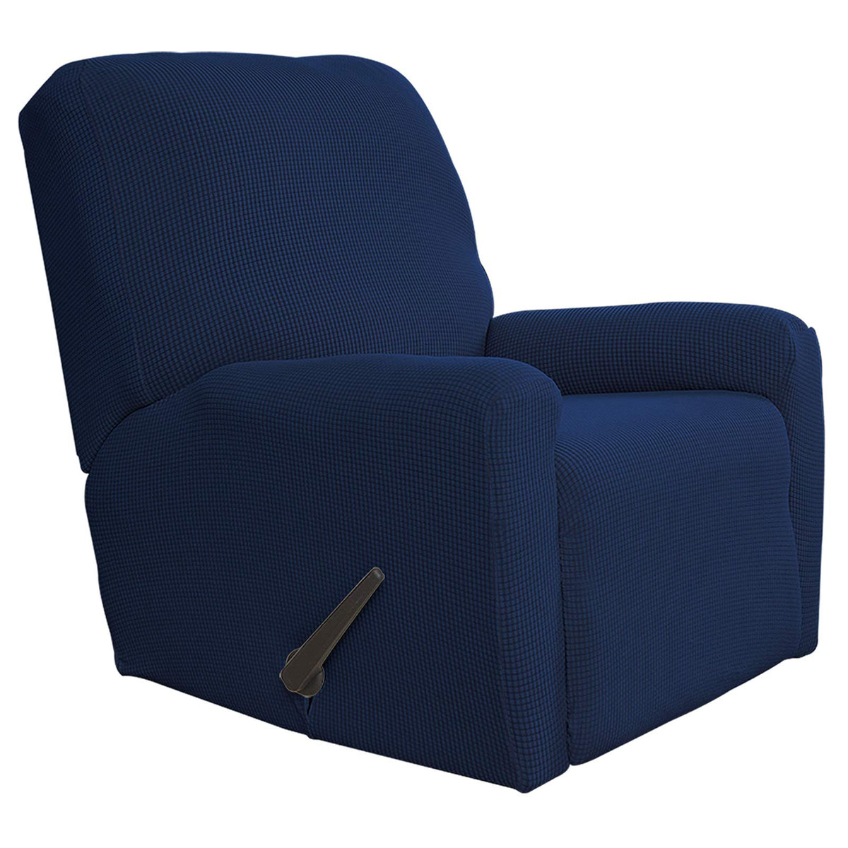 Easy-Going Stretch Recliner Chair Sofa Slipcover Washable Dark Gray